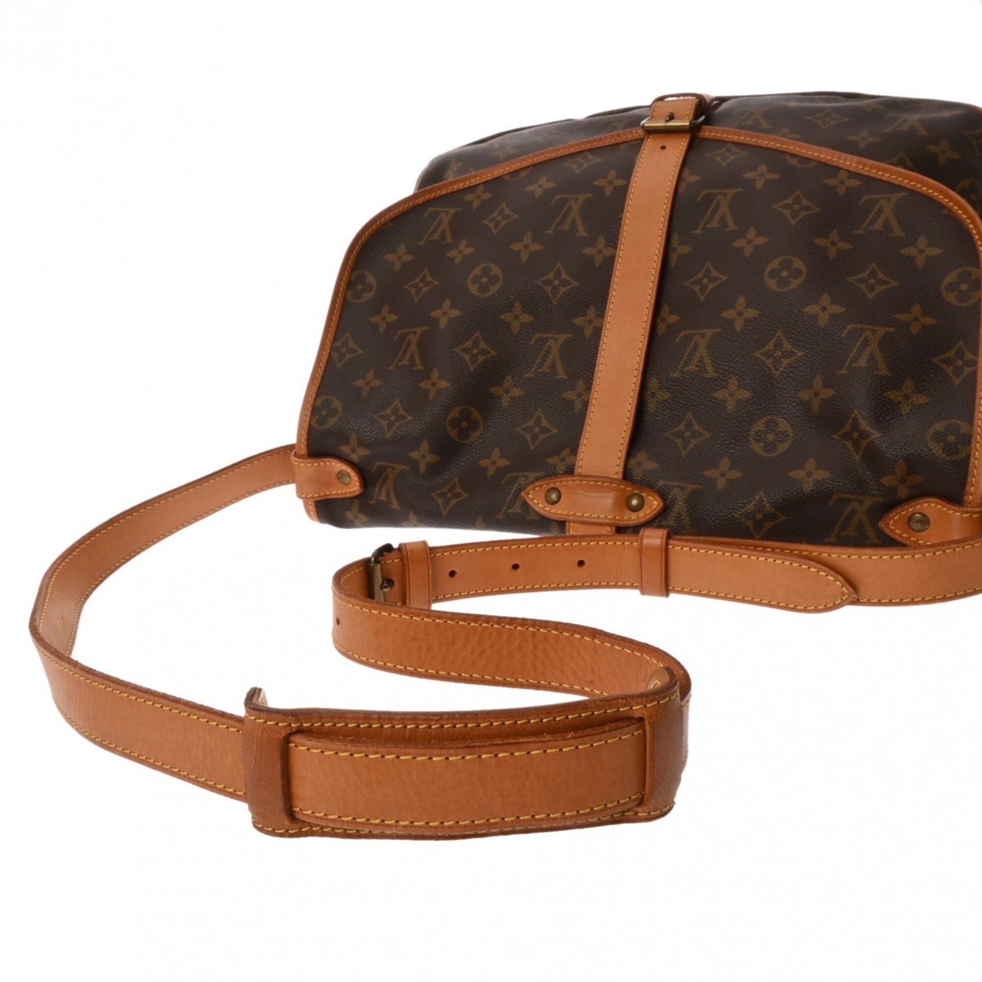 Louis Vuitton Monogram Brown Monogram Shoulder Bag (Pre-Owned)