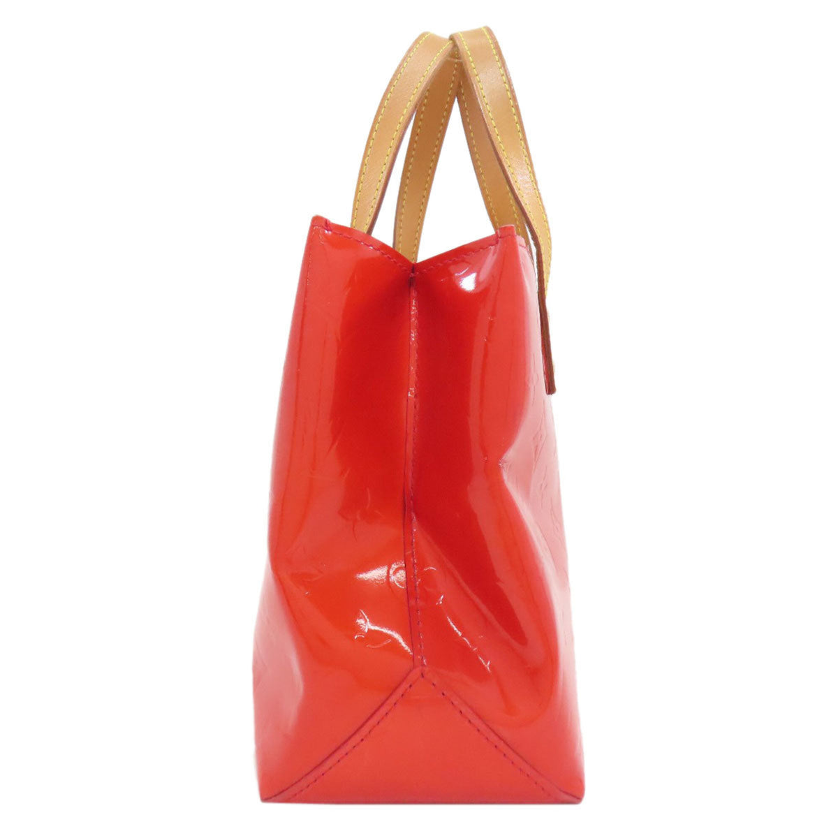 Louis Vuitton Vernis Red Color Vernis Handbag (Pre-Owned)