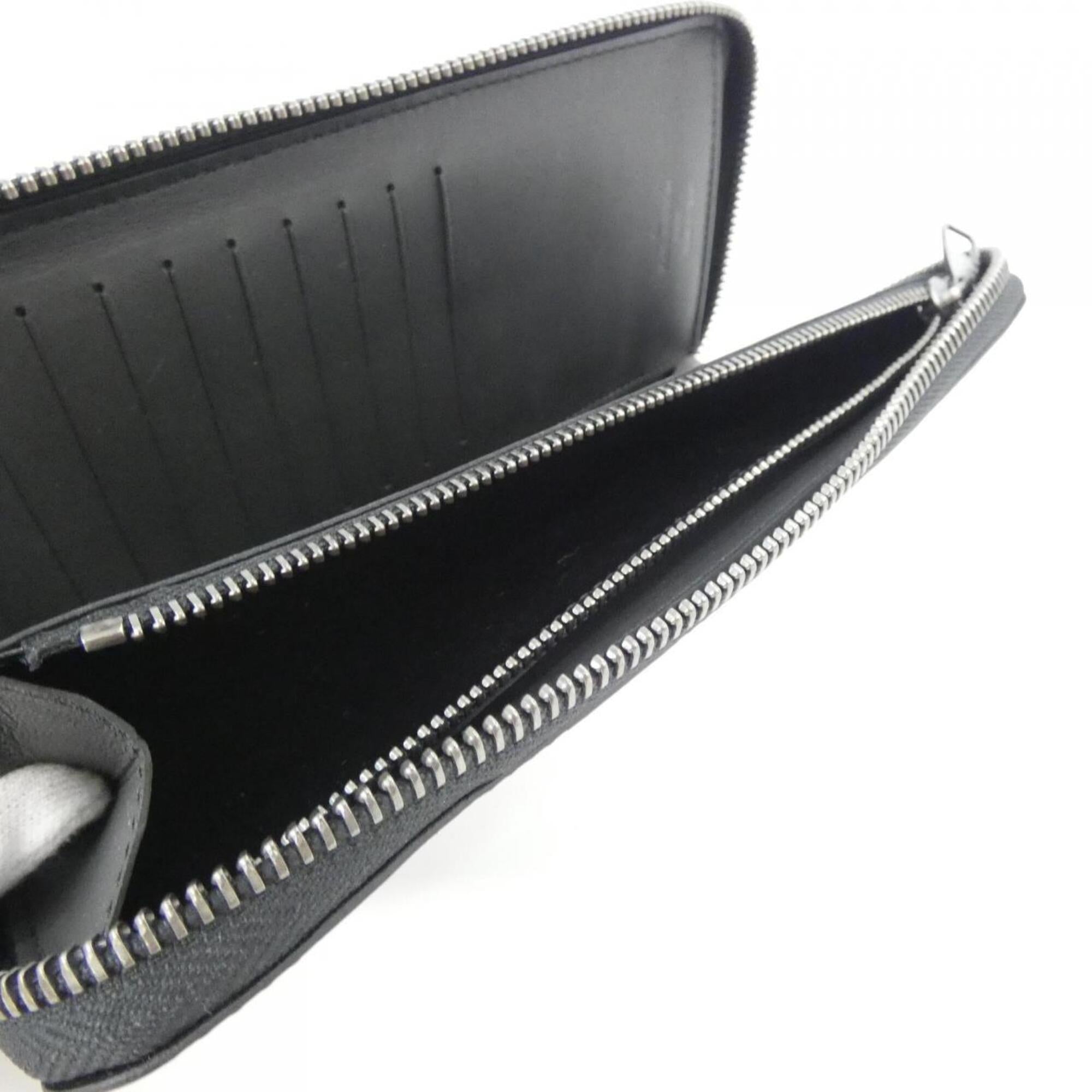Louis Vuitton Onyx Leather Long Wallet (Bi-Fold) (Pre-Owned)