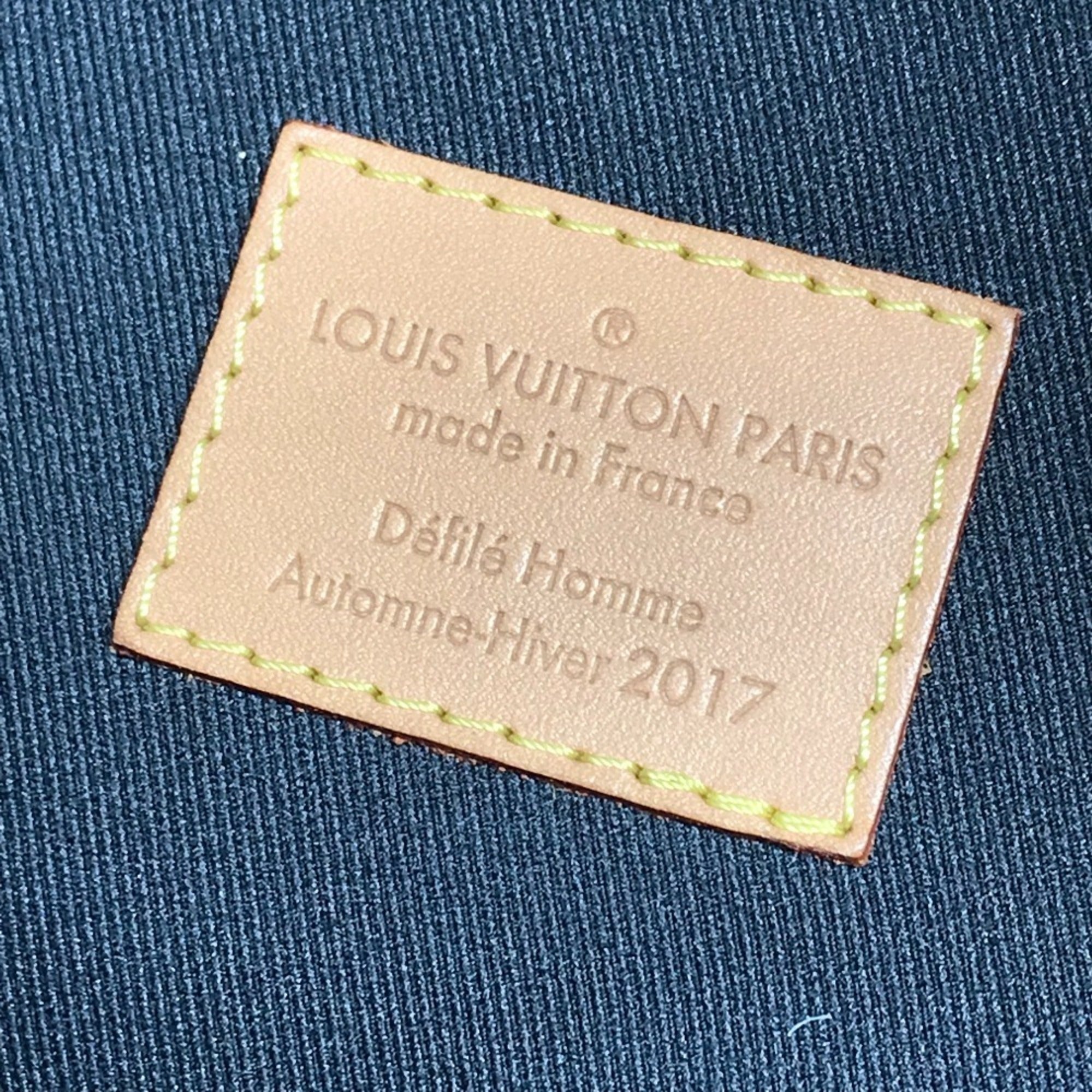 Louis Vuitton Camouflage Green Canvas Backpack (Pre-Owned)