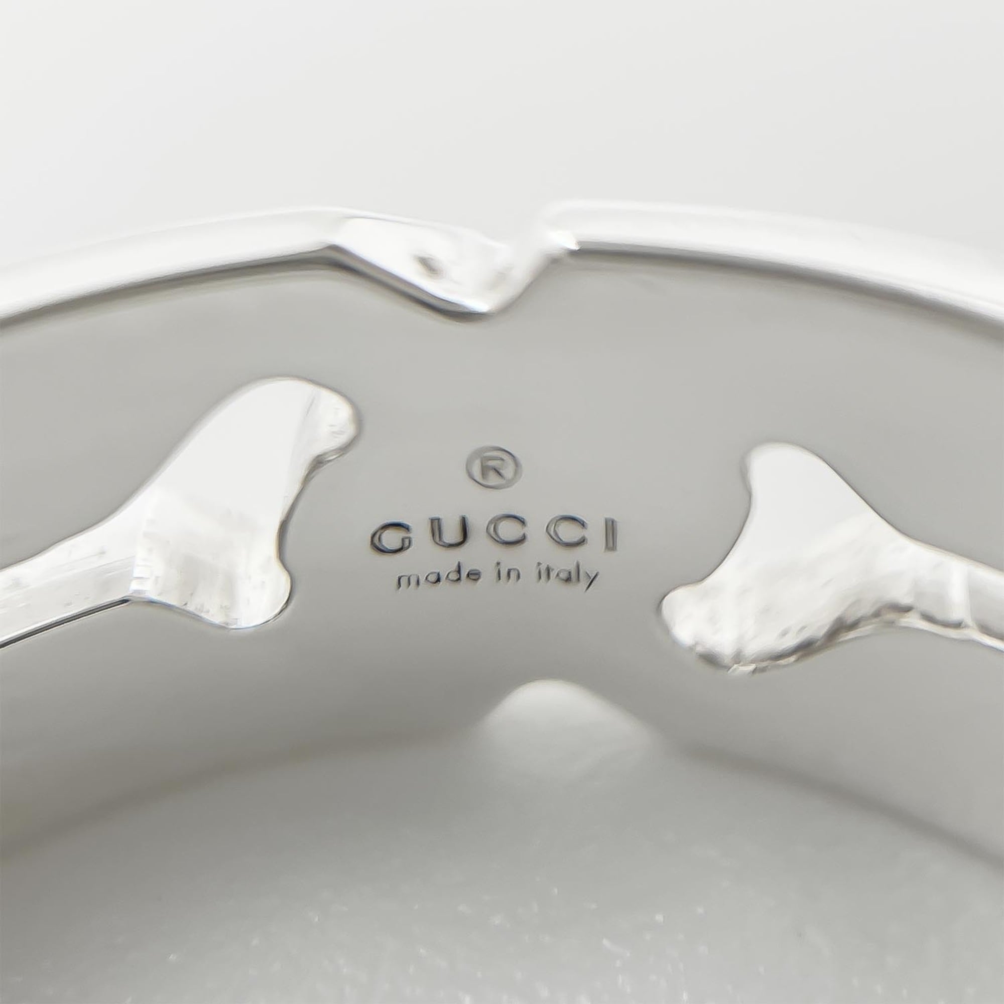 Gucci Silver Silver 925 Band Ring (Pre-Owned)
