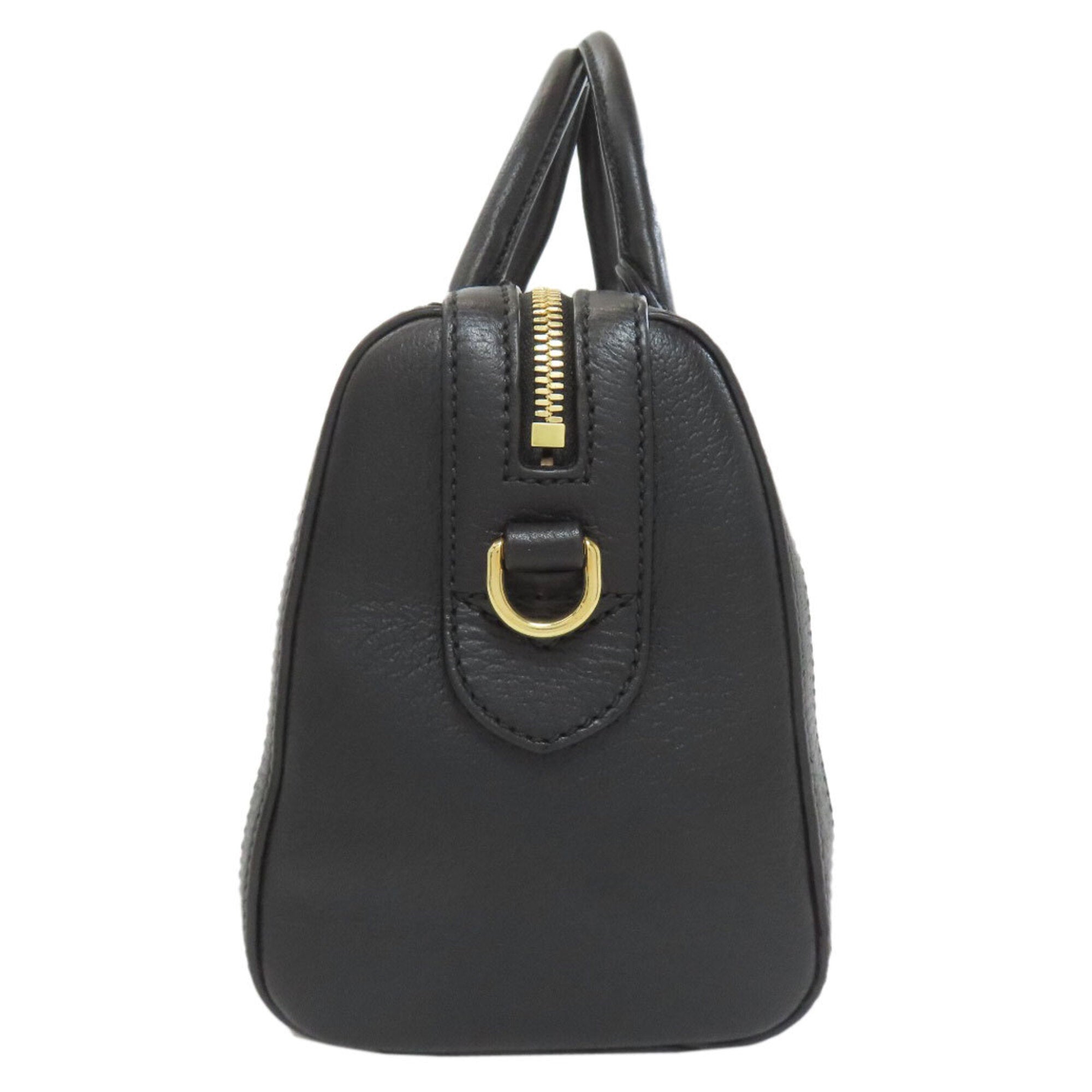 Gucci Black Leather Handbag (Pre-Owned)