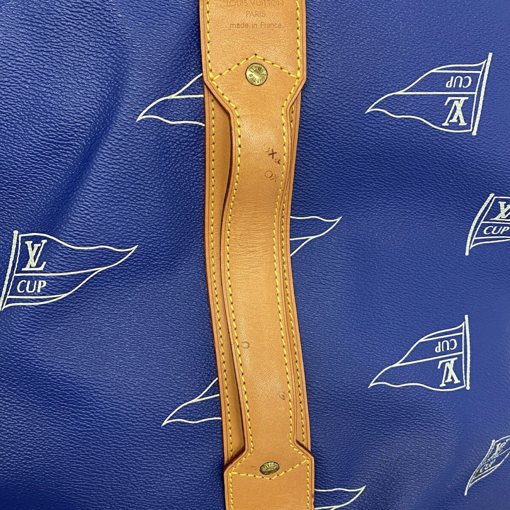 Louis Vuitton Blue Boston Bag (Pre-Owned)
