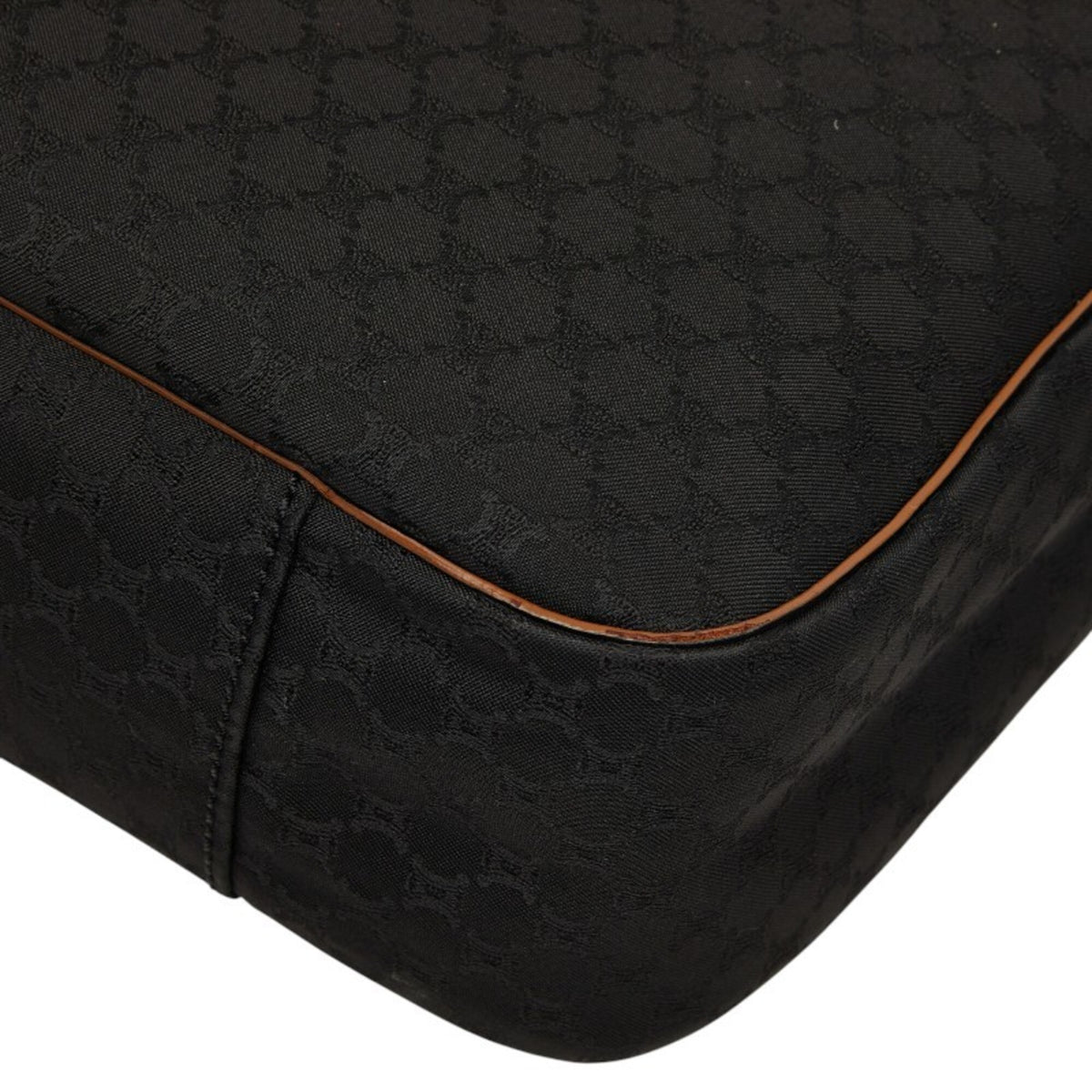 Celine Black Canvas Leather Handbag (Pre-Owned)