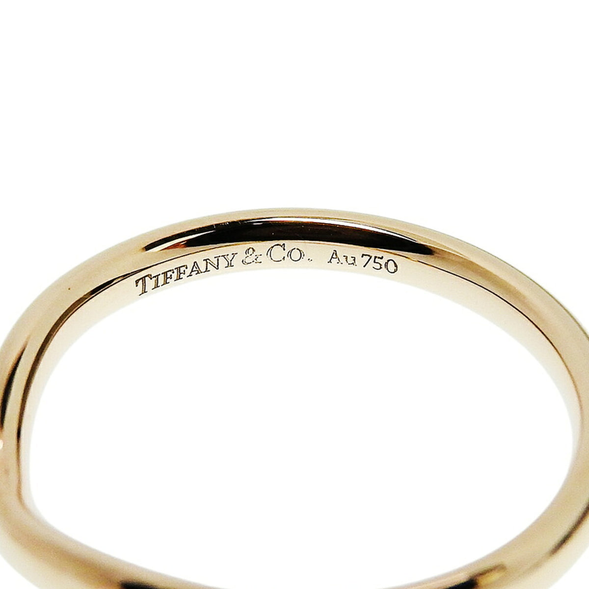 Tiffany Pink Gold Pink Gold (18K) Band Ring (Pre-Owned)