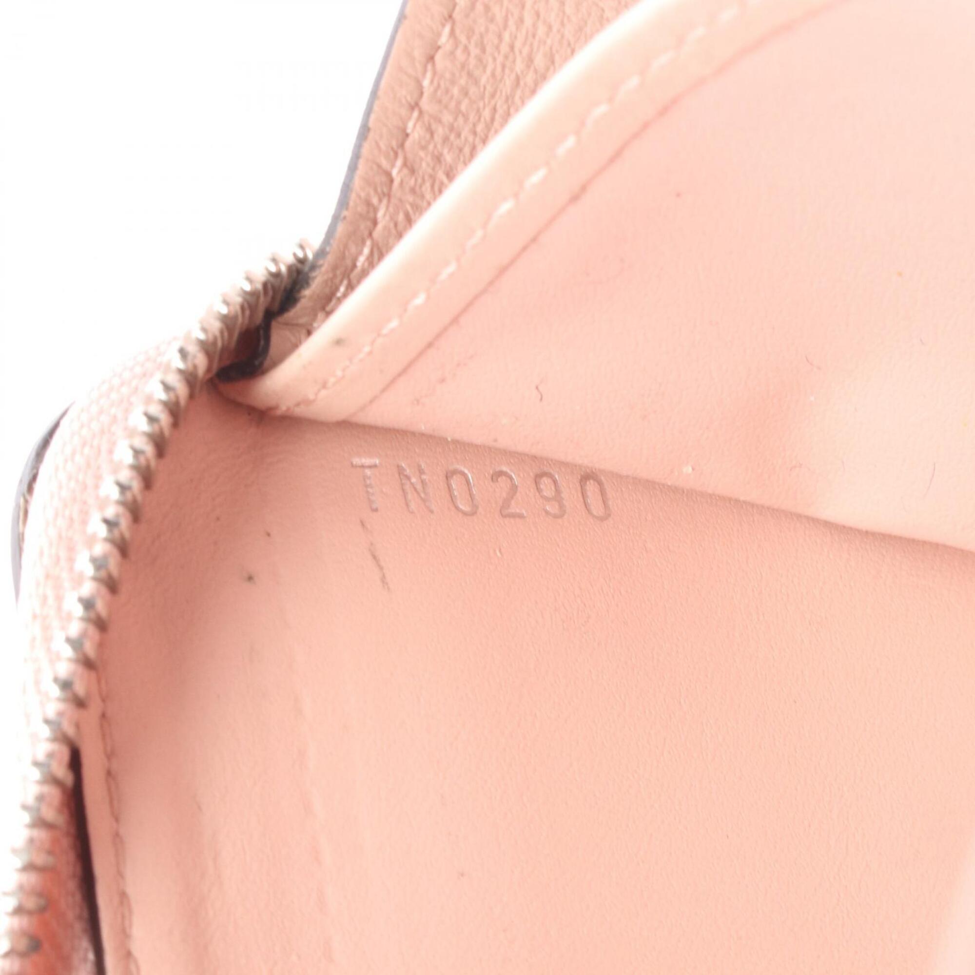 Louis Vuitton Magnolia Pink Mahina Leather Long Wallet (Bi-Fold) (Pre-Owned)