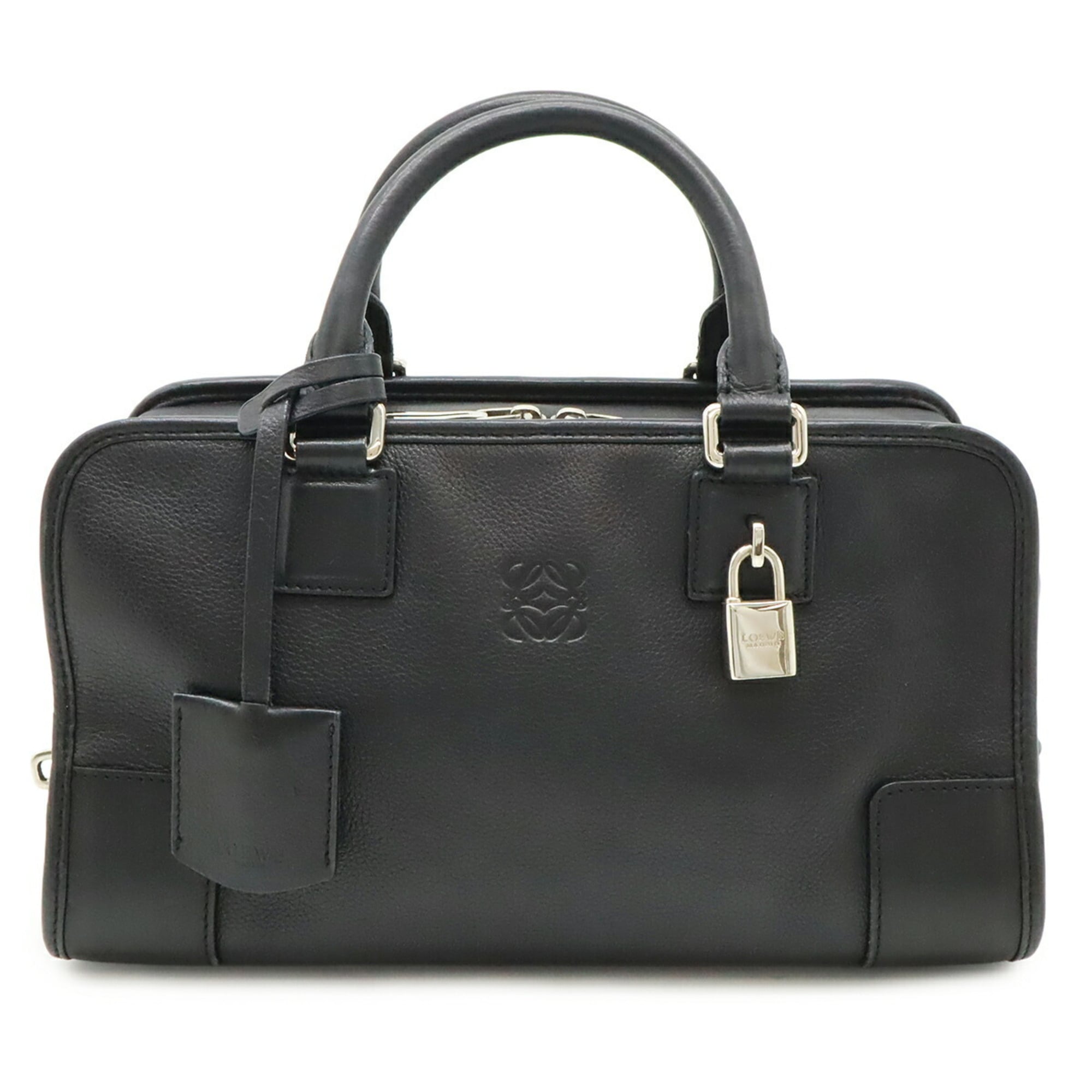 Loewe Black Leather Handbag (Pre-Owned)