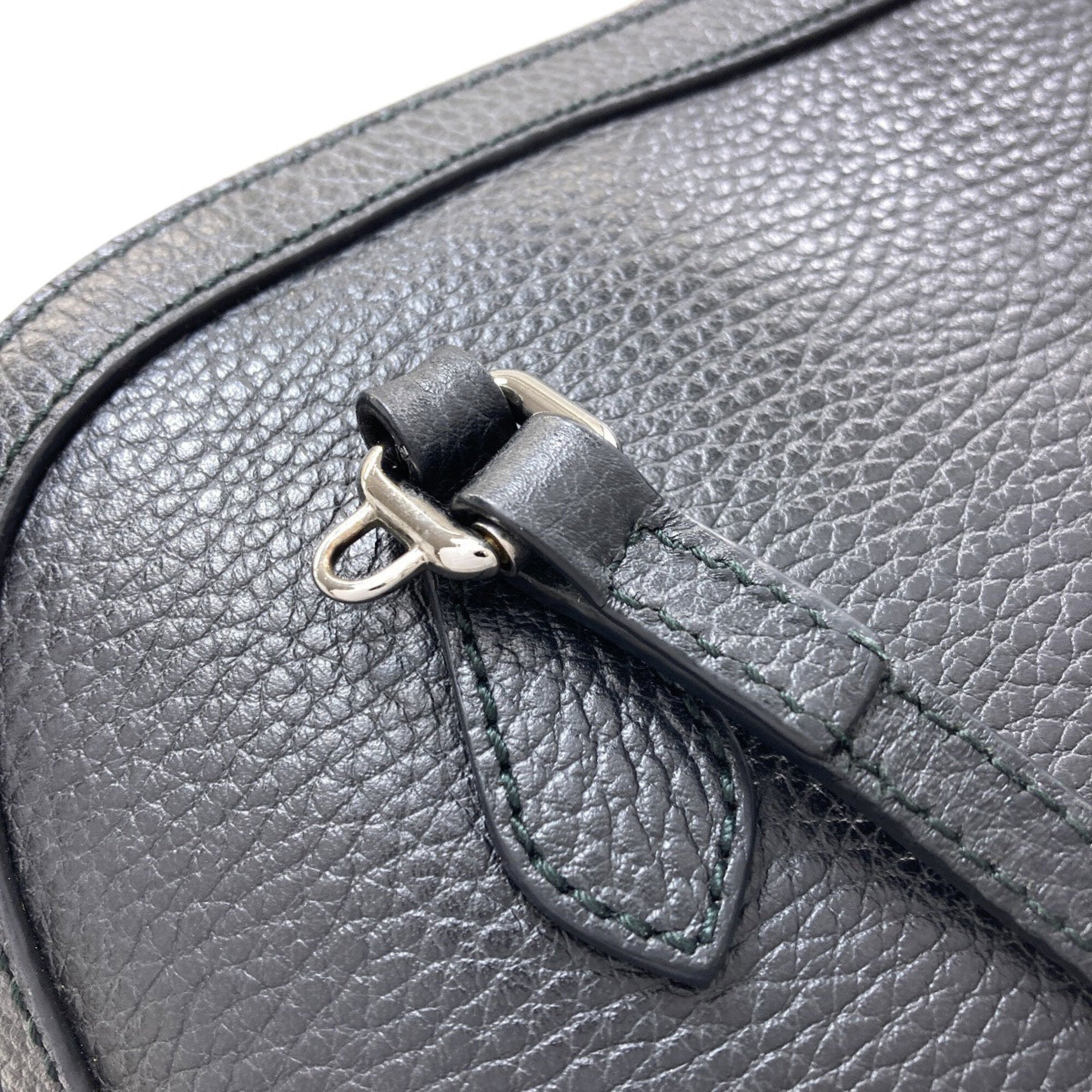 Gucci Black Leather Handbag (Pre-Owned)