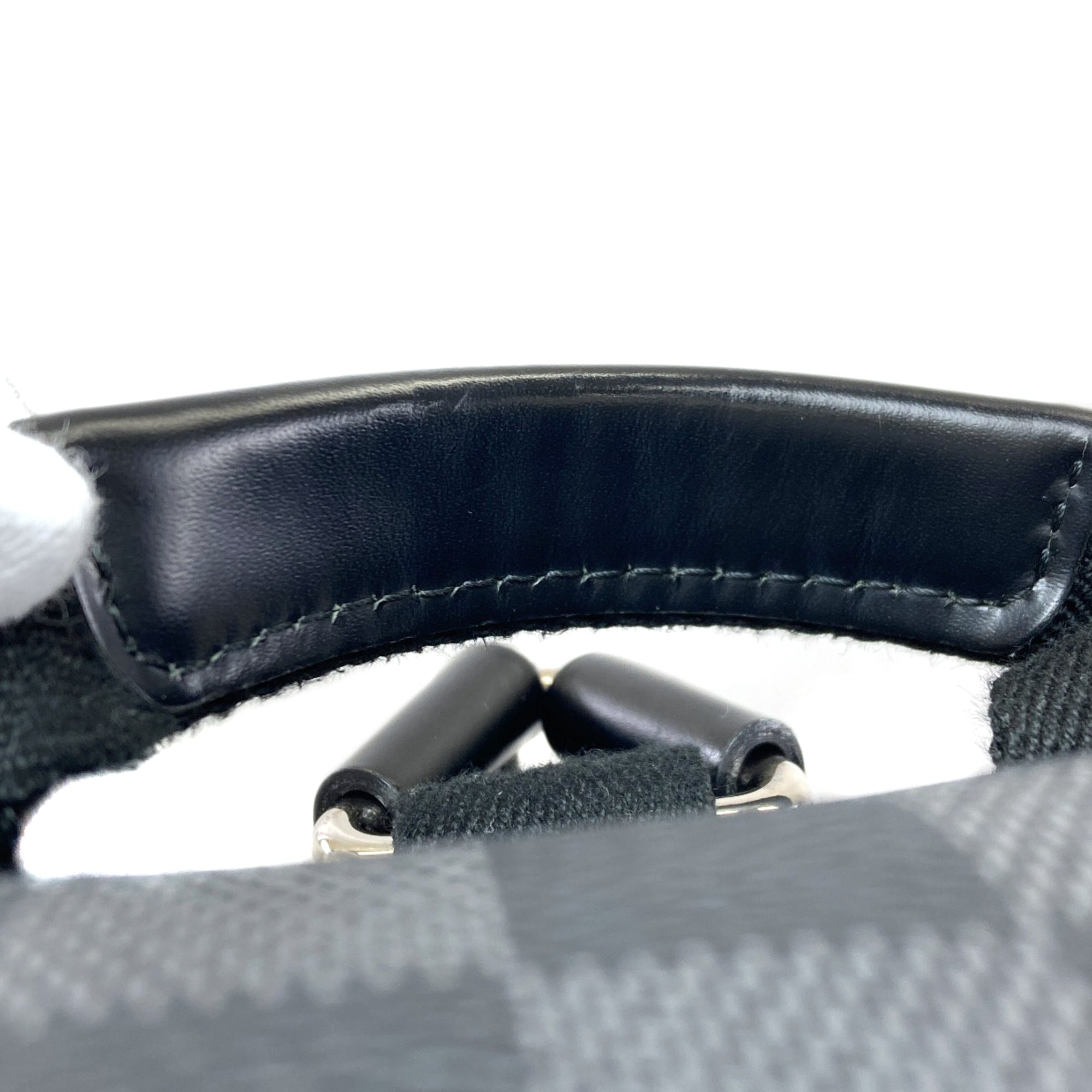 Louis Vuitton Damier Graphite Damier Graphite Damier Canvas Backpack (Pre-Owned)