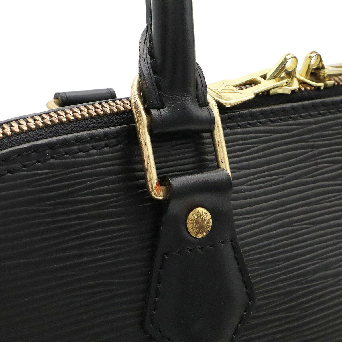 Louis Vuitton Noir Epi Leather Handbag (Pre-Owned)