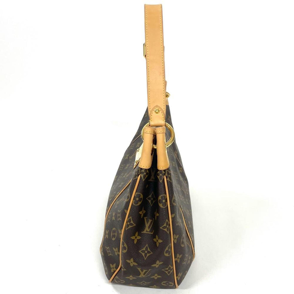 Louis Vuitton Brown Monogram Canvas Shoulder Bag (Pre-Owned)