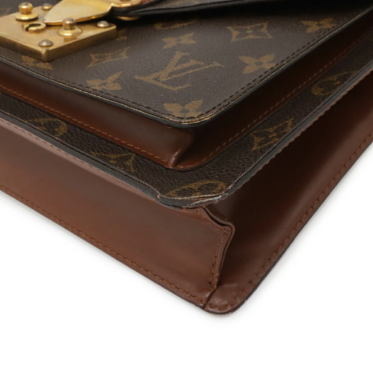 Louis Vuitton Monogram Brown Monogram Handbag Shoulder Bag (Pre-Owned)