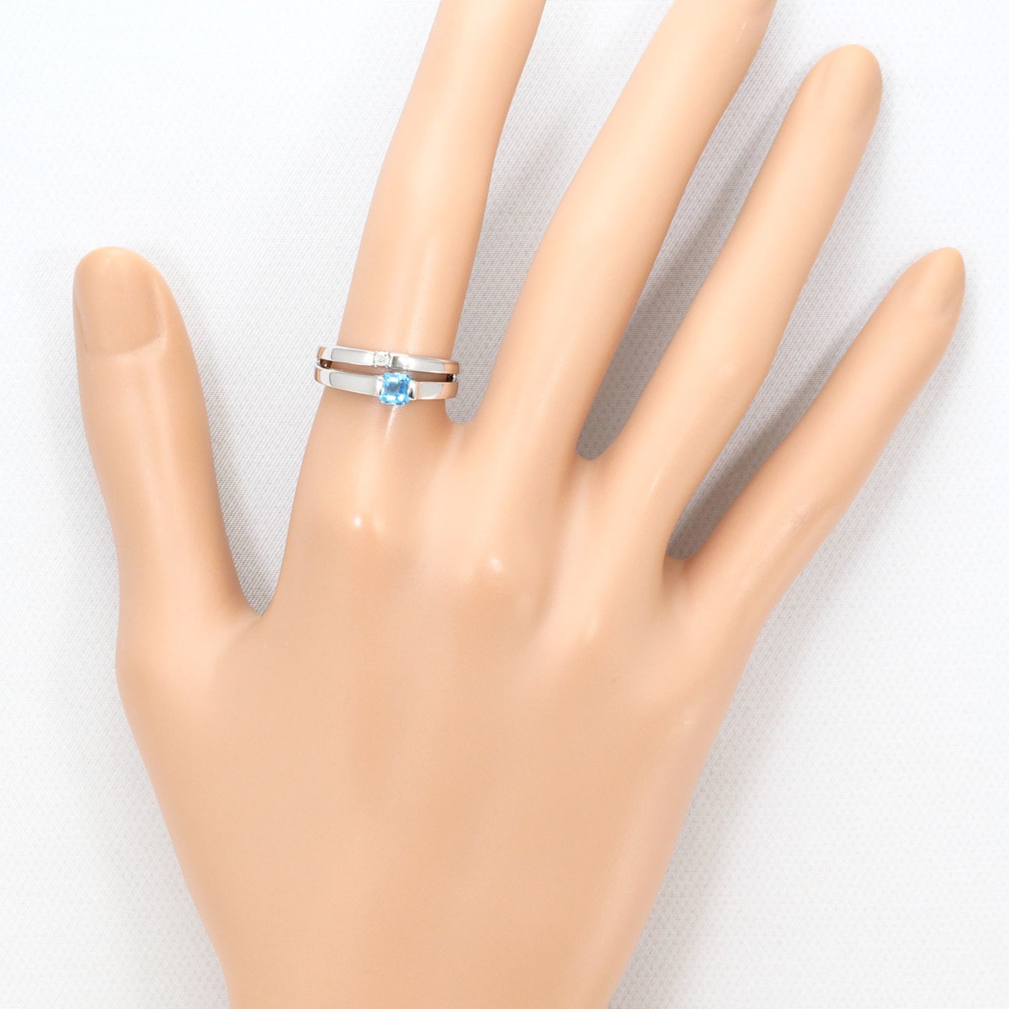 Unbranded White Gold White Gold (14K) Band Ring (Pre-Owned)