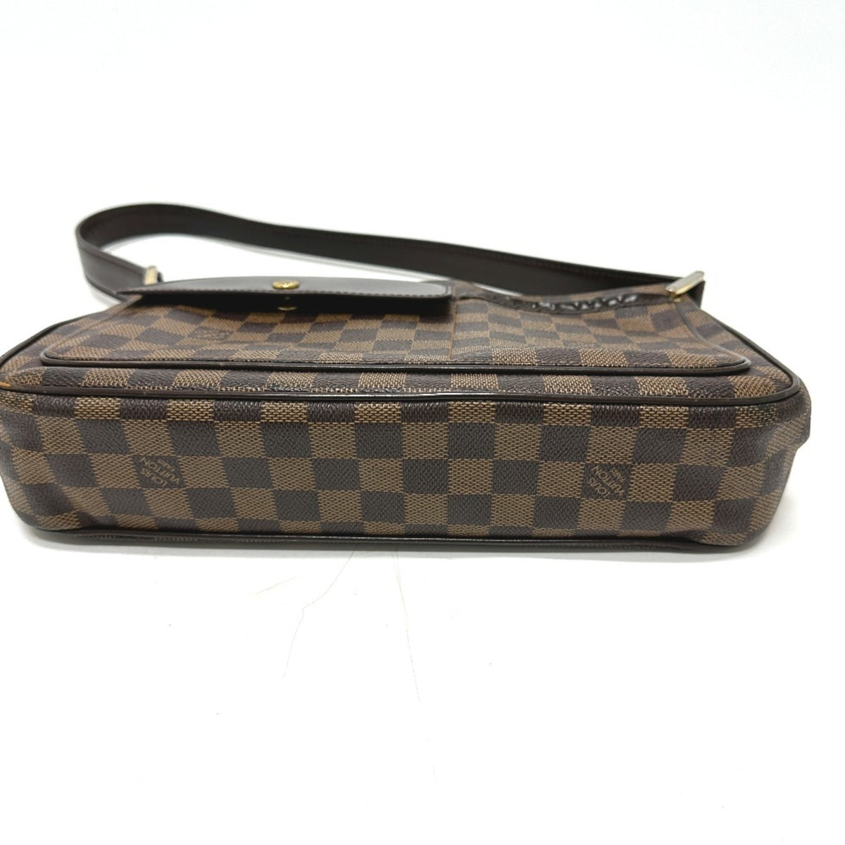 Louis Vuitton Damier Brown Ebene Damier Canvas Shoulder Bag (Pre-Owned)