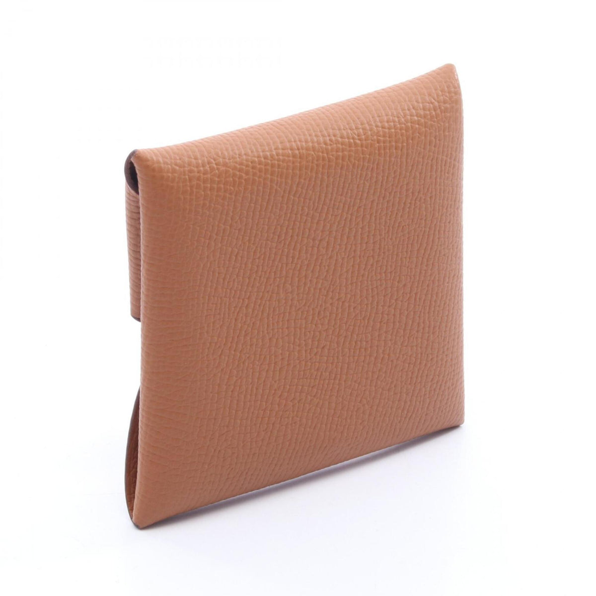 Hermes Brown Epsom Leather Coin Purse/Coin Case (Pre-Owned)