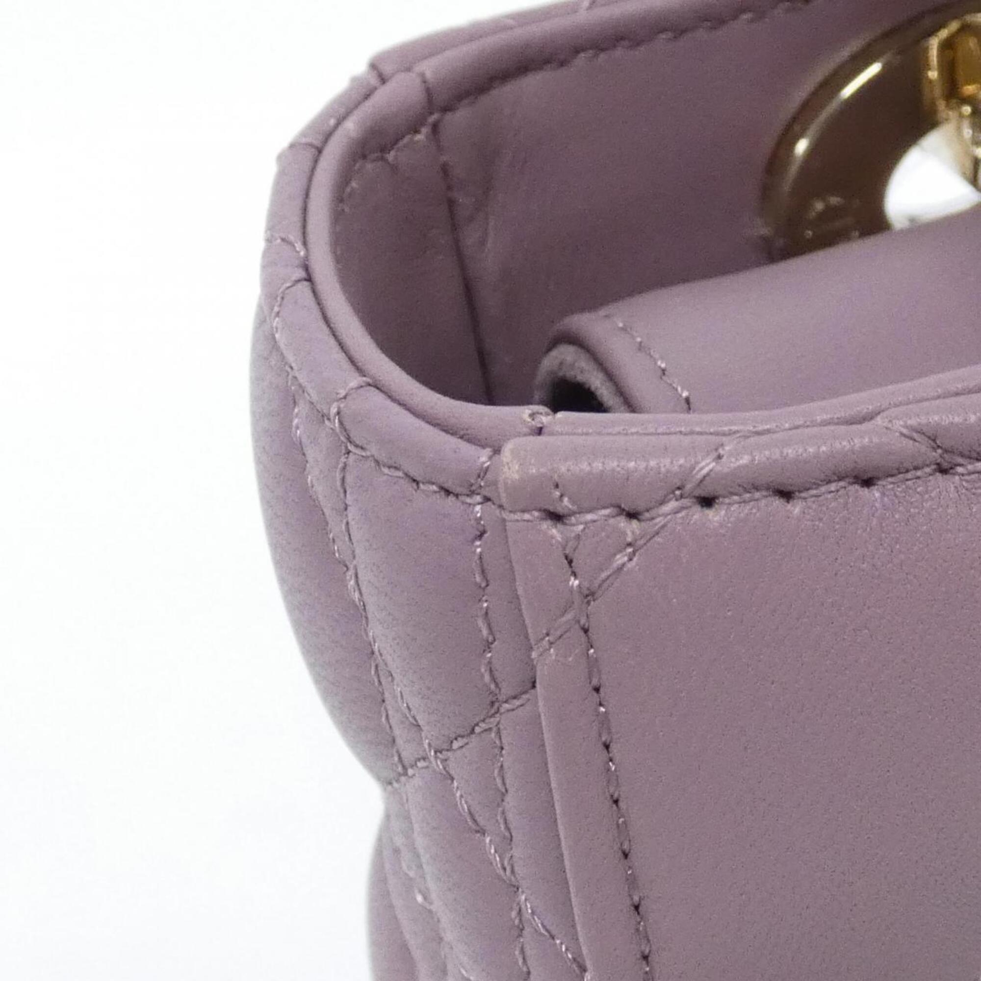 Christian Dior Pink Leather Handbag (Pre-Owned)
