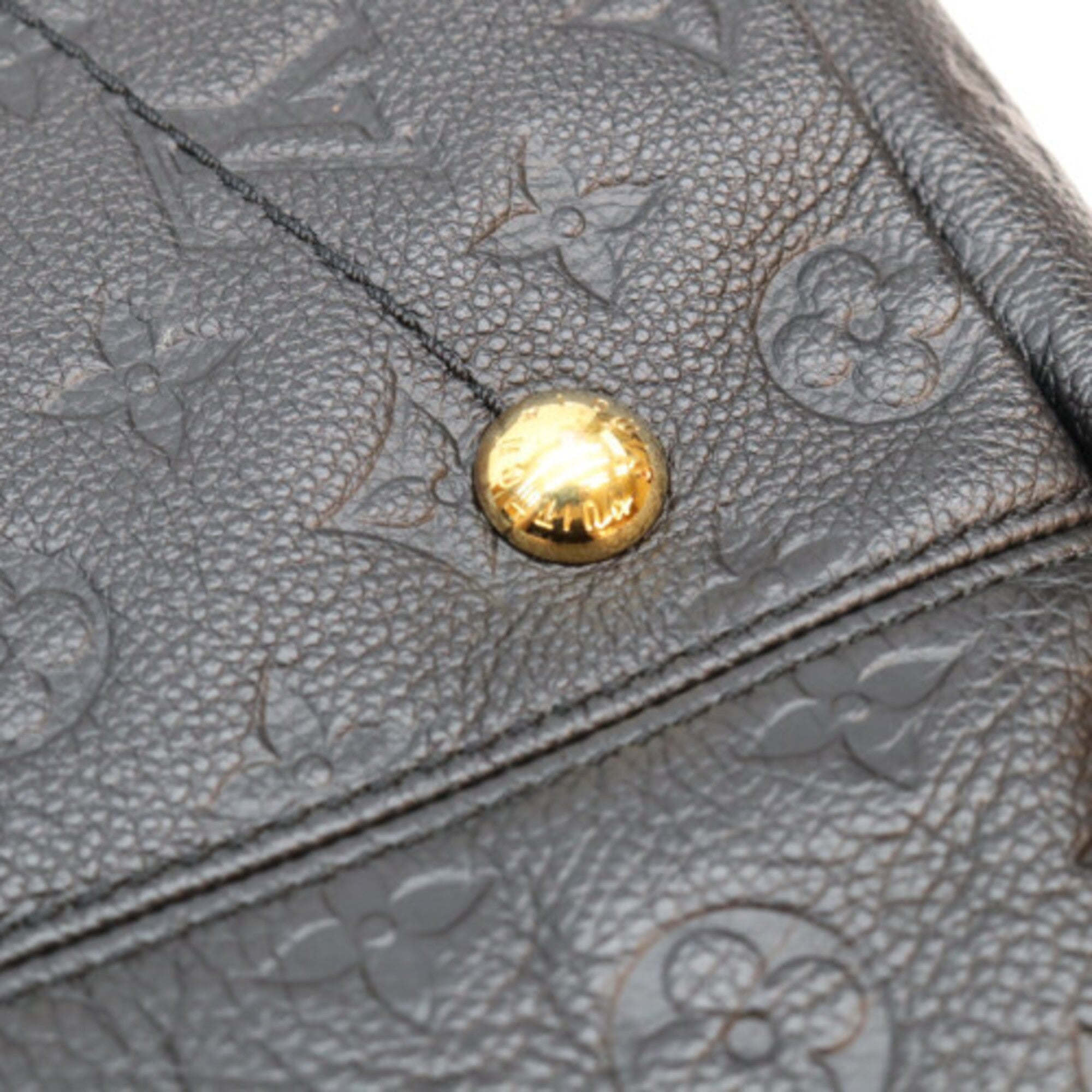 Louis Vuitton Black Monogram Empreinte Shoulder Bag (Pre-Owned)