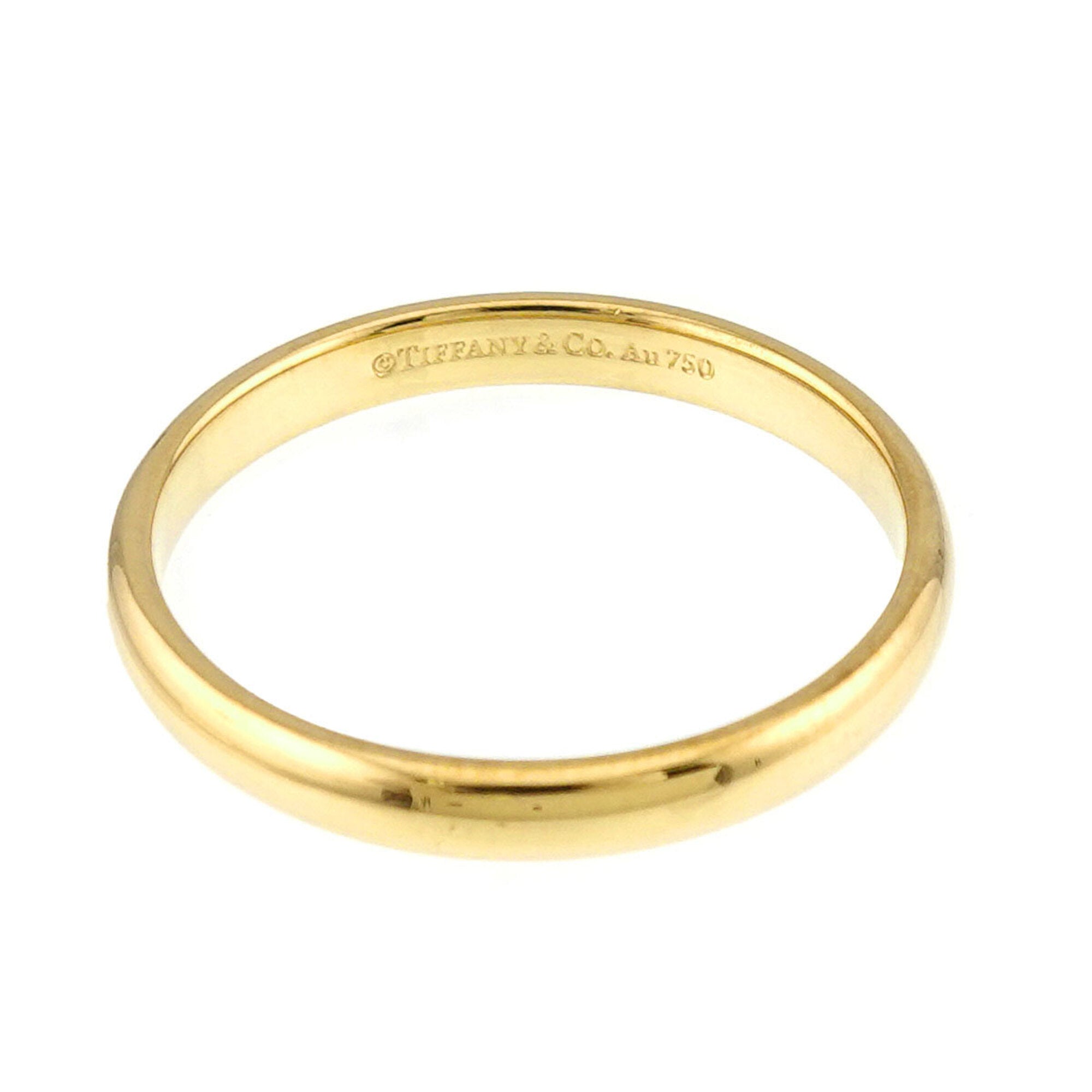 Tiffany Yellow Gold (18K) Band Ring (Pre-Owned)