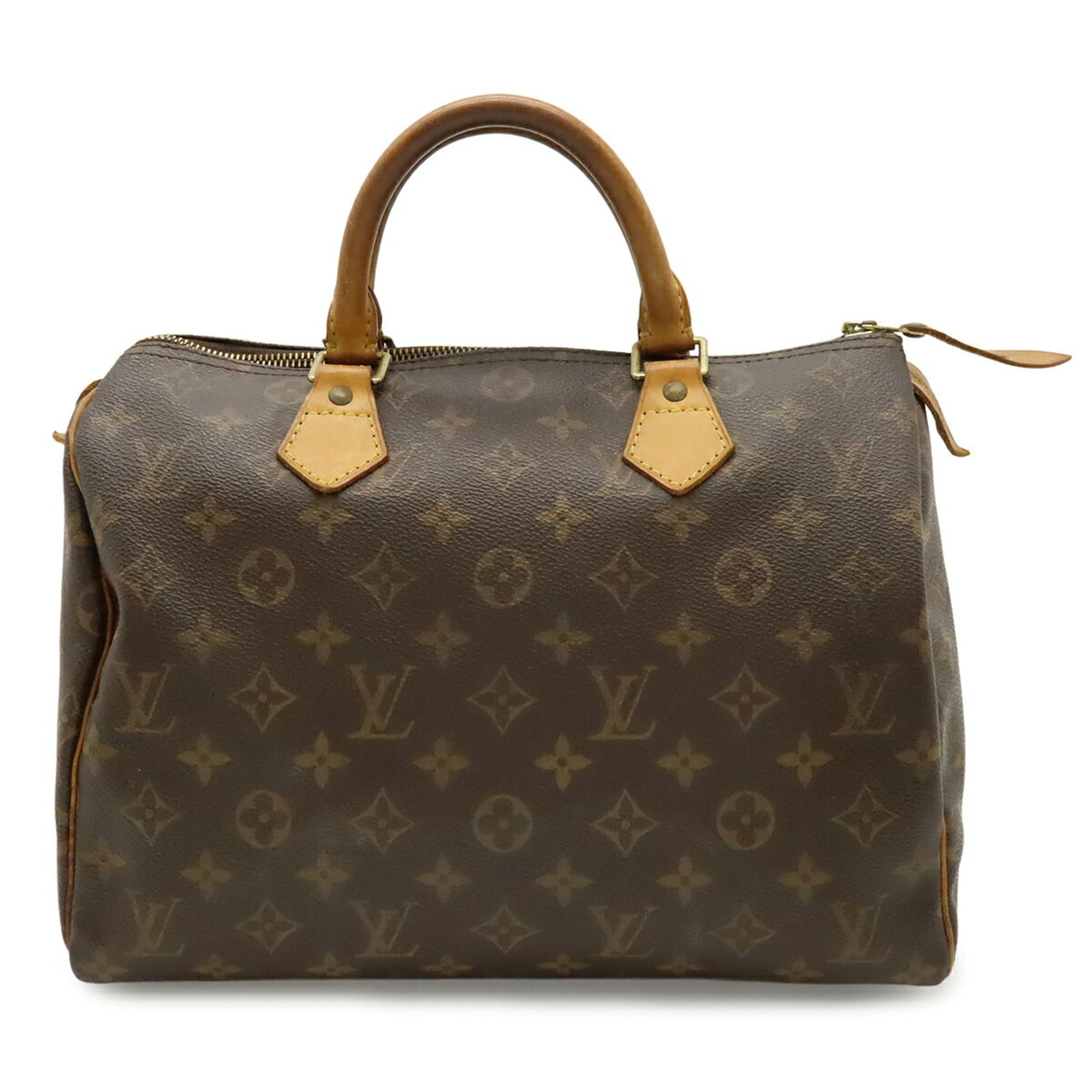 Louis Vuitton Brown Monogram Canvas Pvc Coated Canvas Handbag (Pre-Owned)