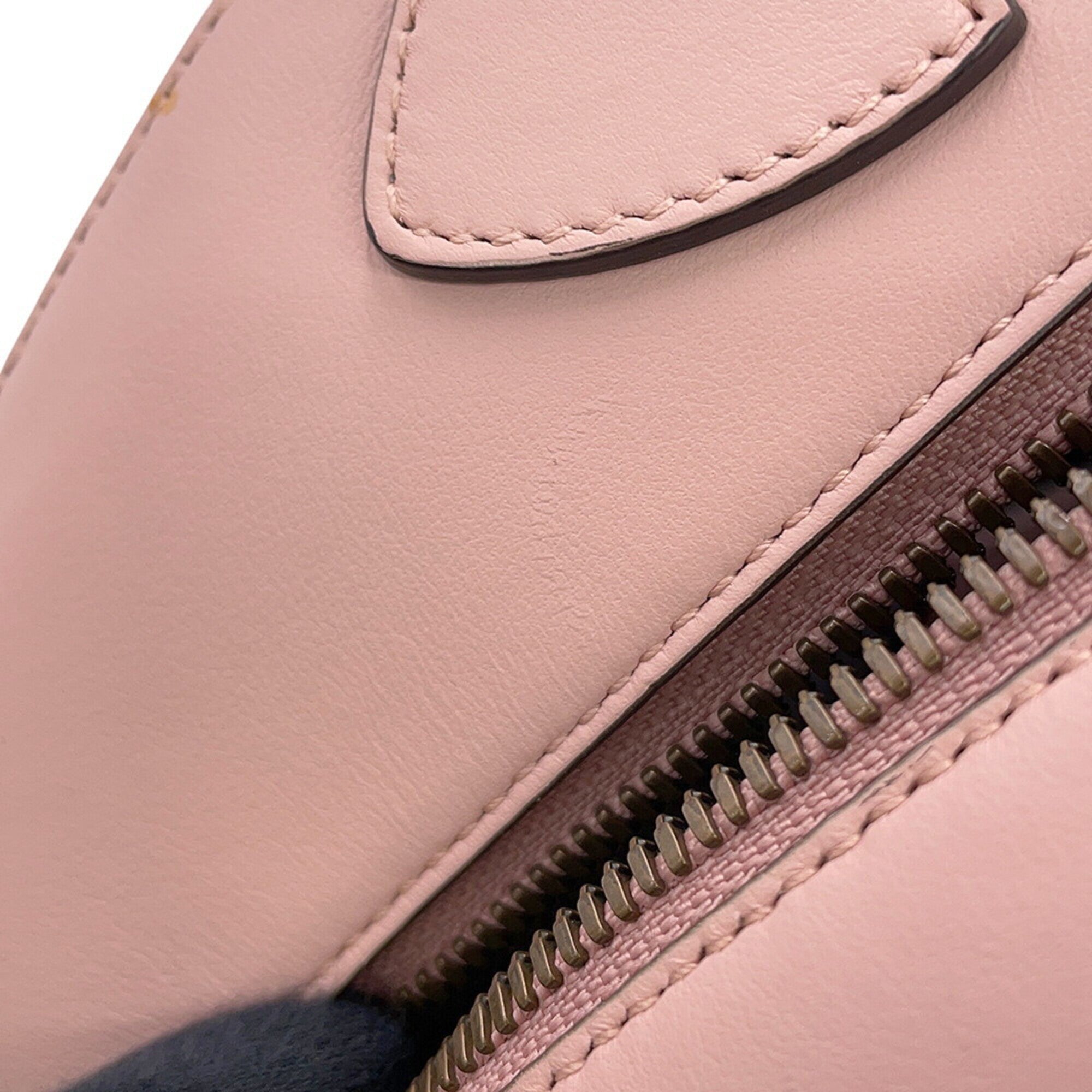 Gucci Gg Marmont Pink Leather Backpack (Pre-Owned)