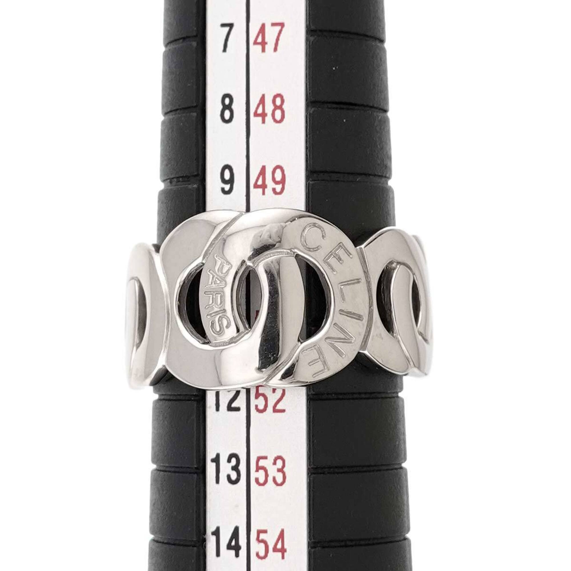Celine Platinum 900 Band Ring (Pre-Owned)