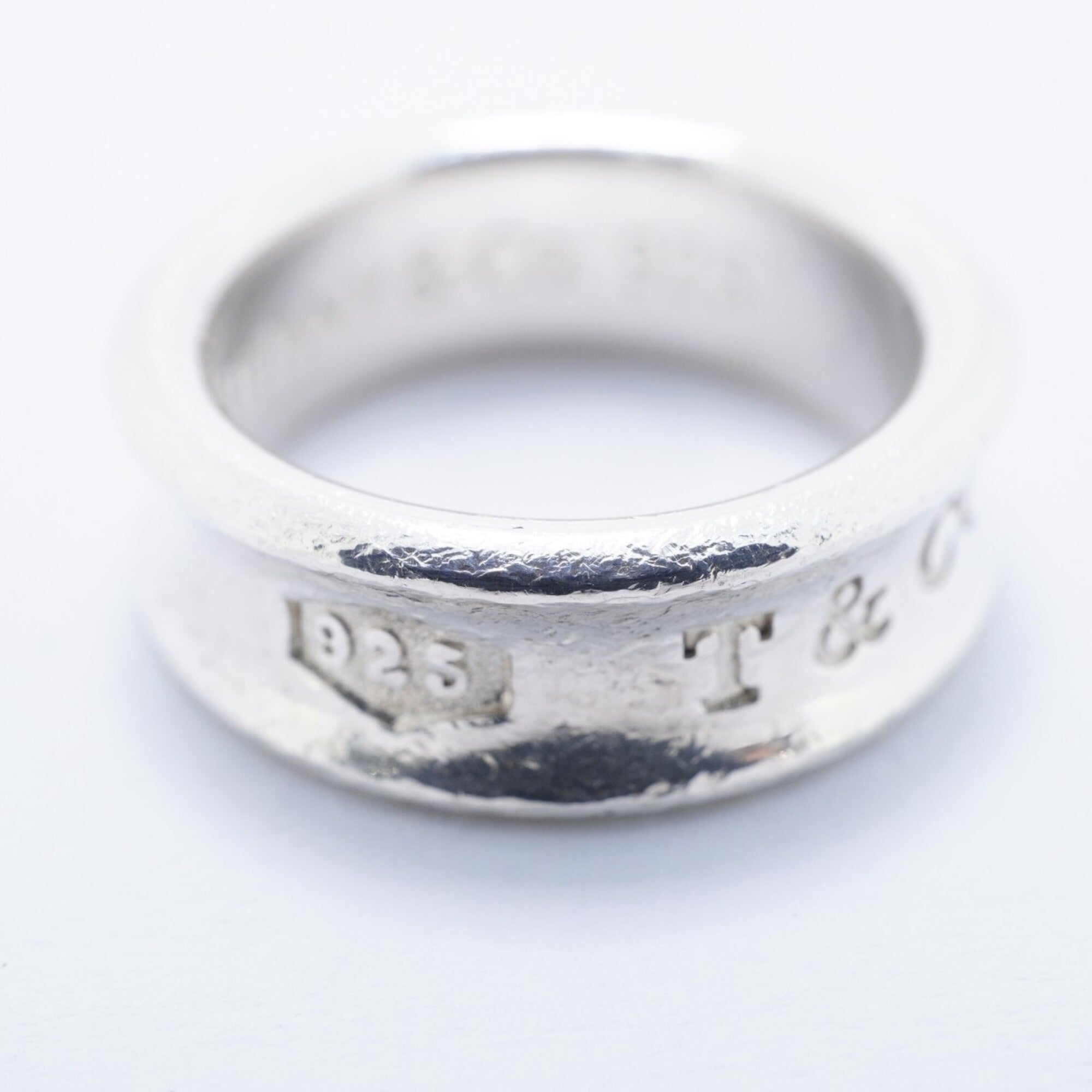 Tiffany Silver 925 Band Ring (Pre-Owned)