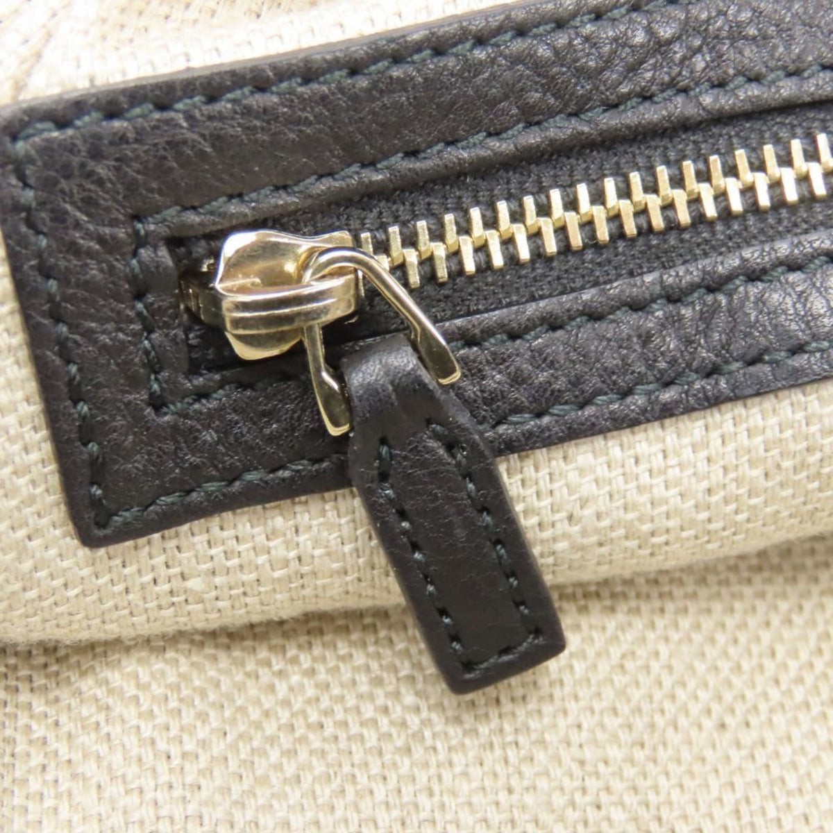 Gucci Black Leather Tote Bag (Pre-Owned)