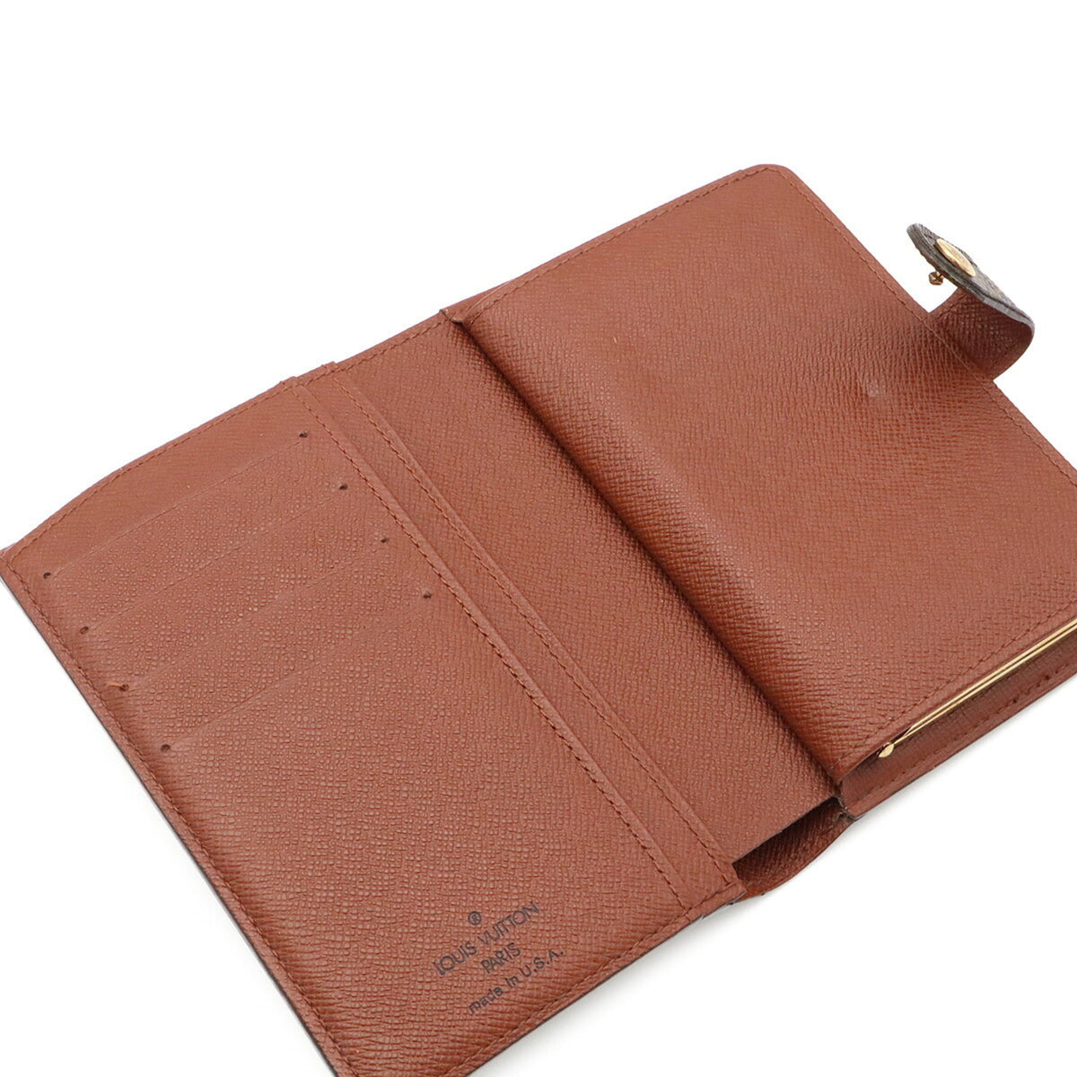 Louis Vuitton Brown Monogram Canvas Wallet (Bi-Fold) (Pre-Owned)