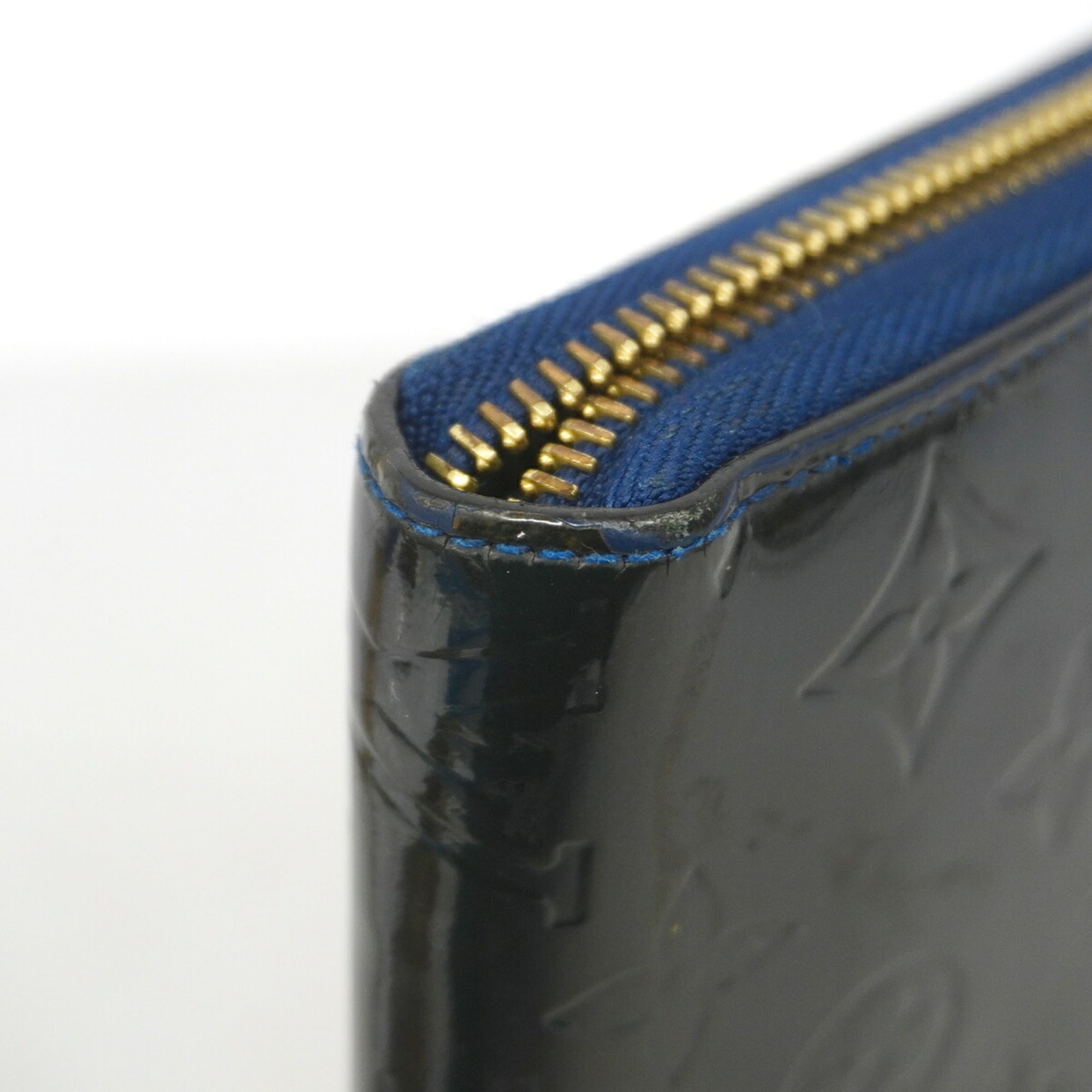 Louis Vuitton Grand Blue Long Wallet (Bi-Fold) (Pre-Owned)