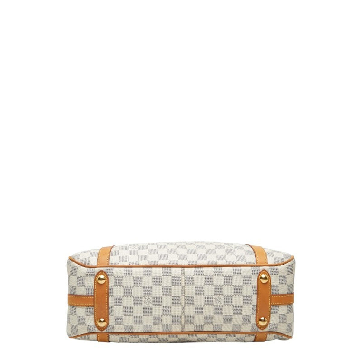 Louis Vuitton Ivory White Pvc Leather Handbag Tote Bag (Pre-Owned)