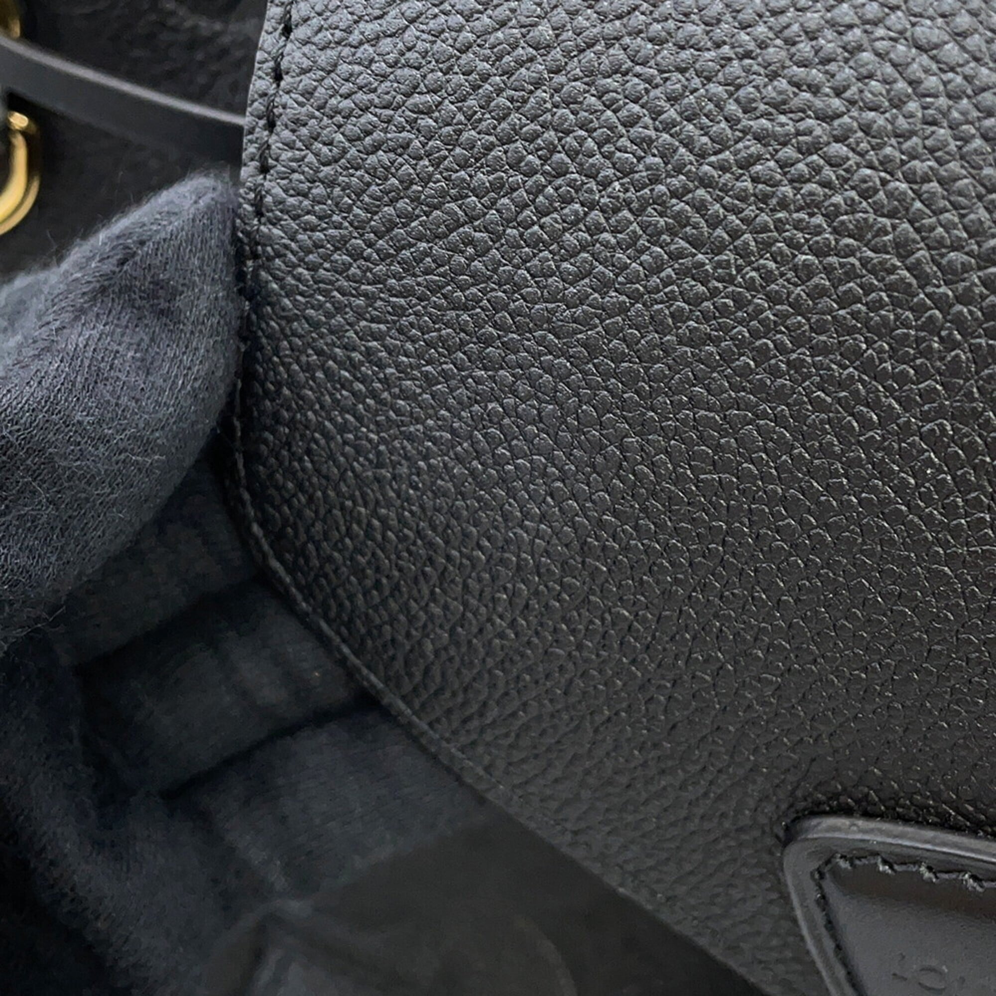 Louis Vuitton Black Monogram Noir Monogram Empreinte Backpack (Pre-Owned)