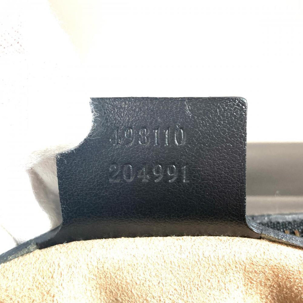 Gucci Black Leather Shoulder Bag (Pre-Owned)