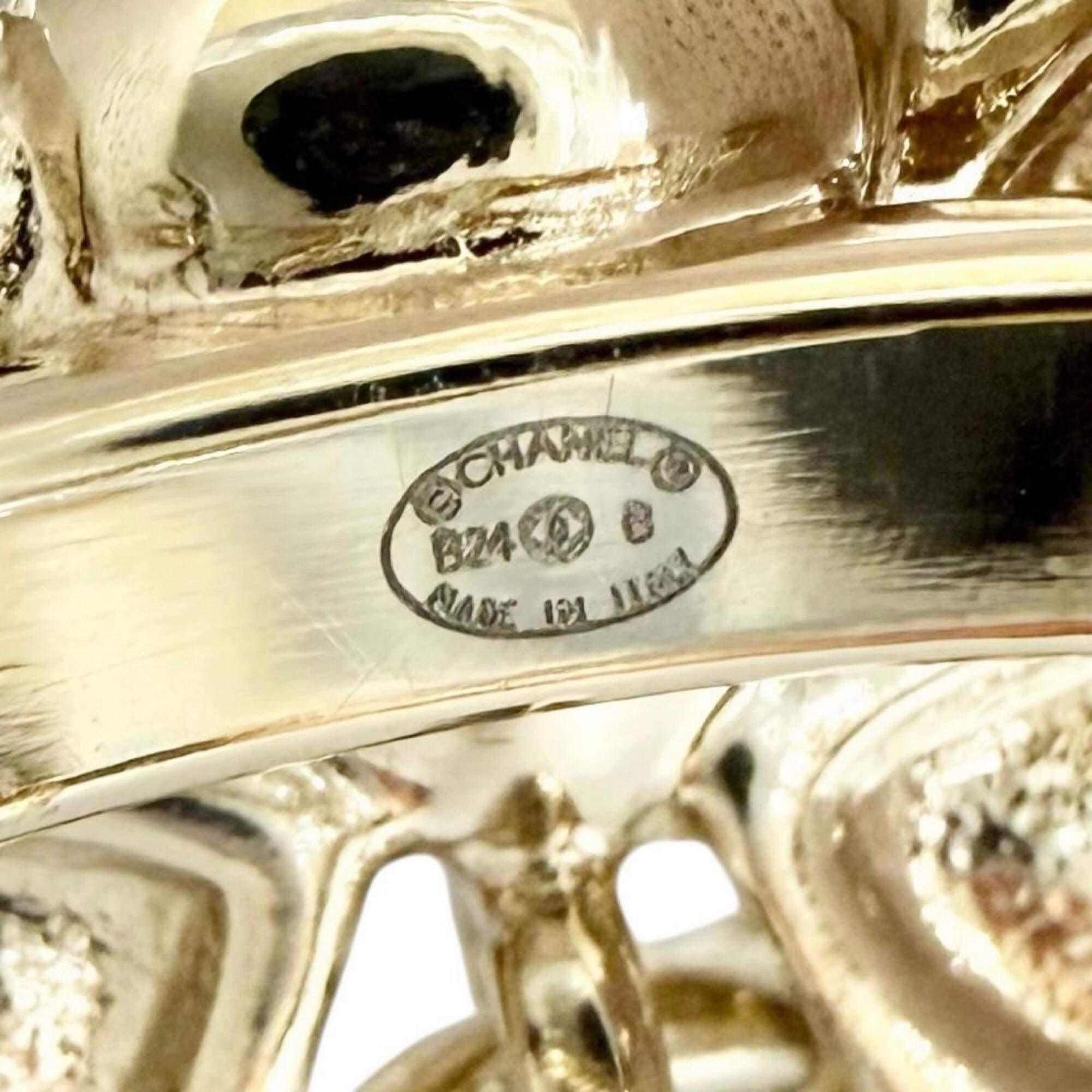 Chanel Gold Band Ring (Pre-Owned)