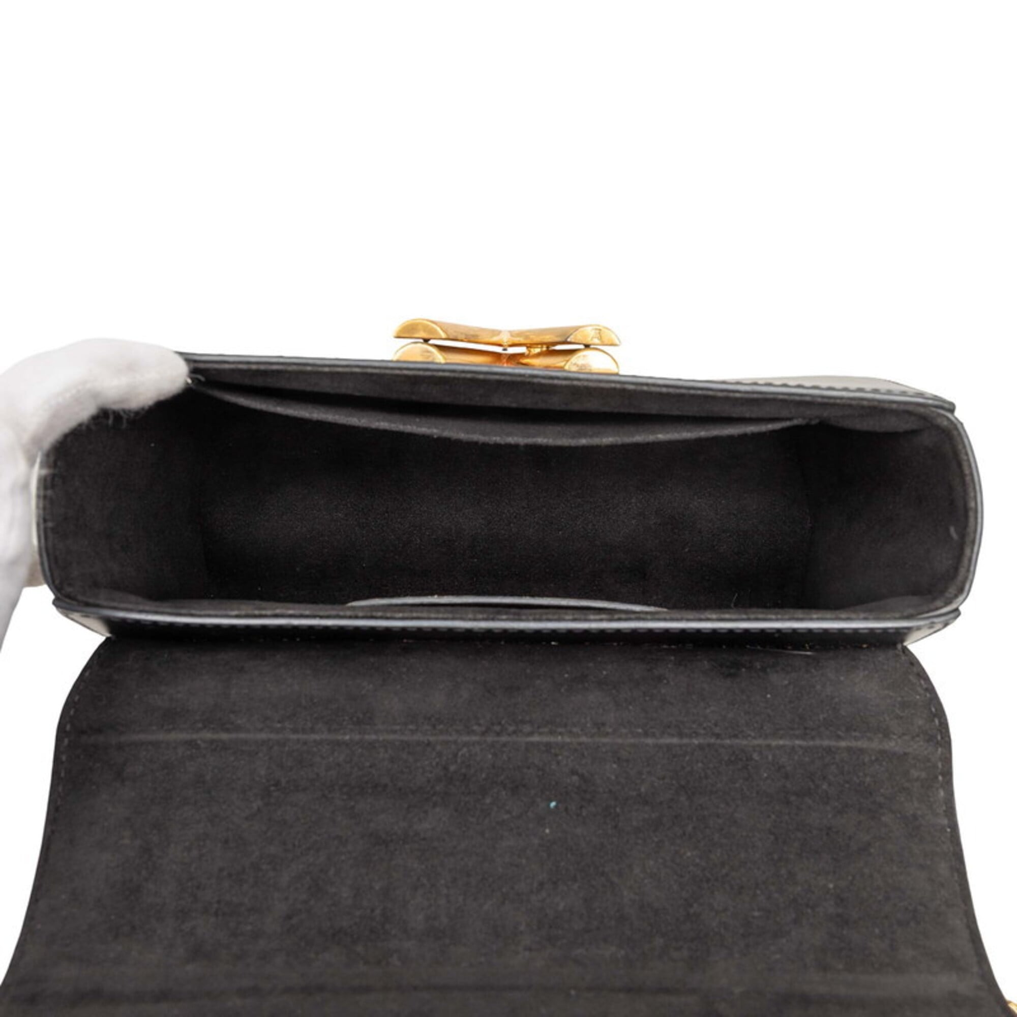 Louis Vuitton Black Ivory Pvc Leather Shoulder Bag (Pre-Owned)