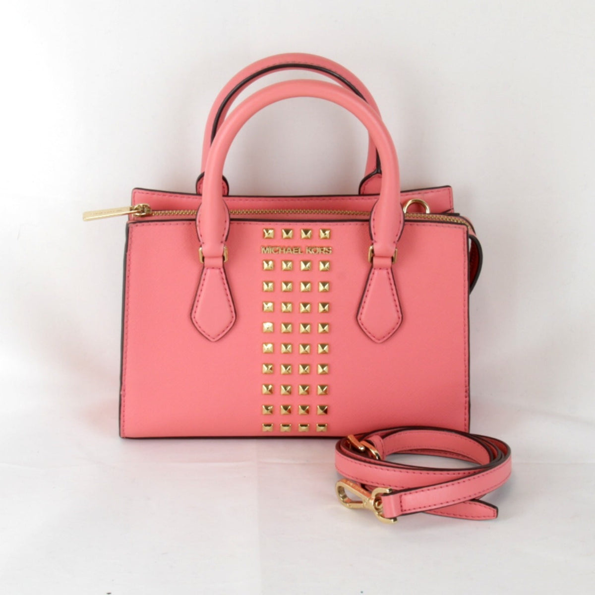 Michael Kors Pink Leather Shoulder Bag (Pre-Owned)