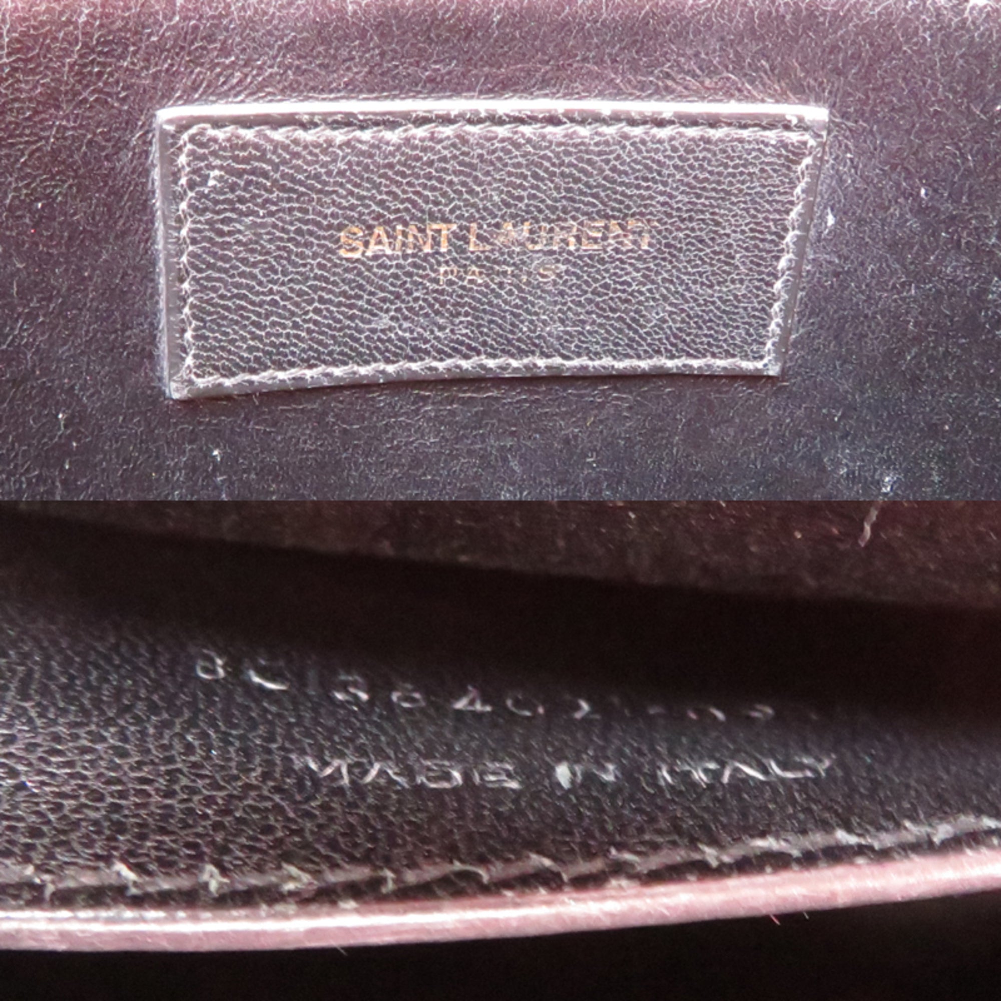 Saint Laurent Pink Leather Shoulder Bag (Pre-Owned)