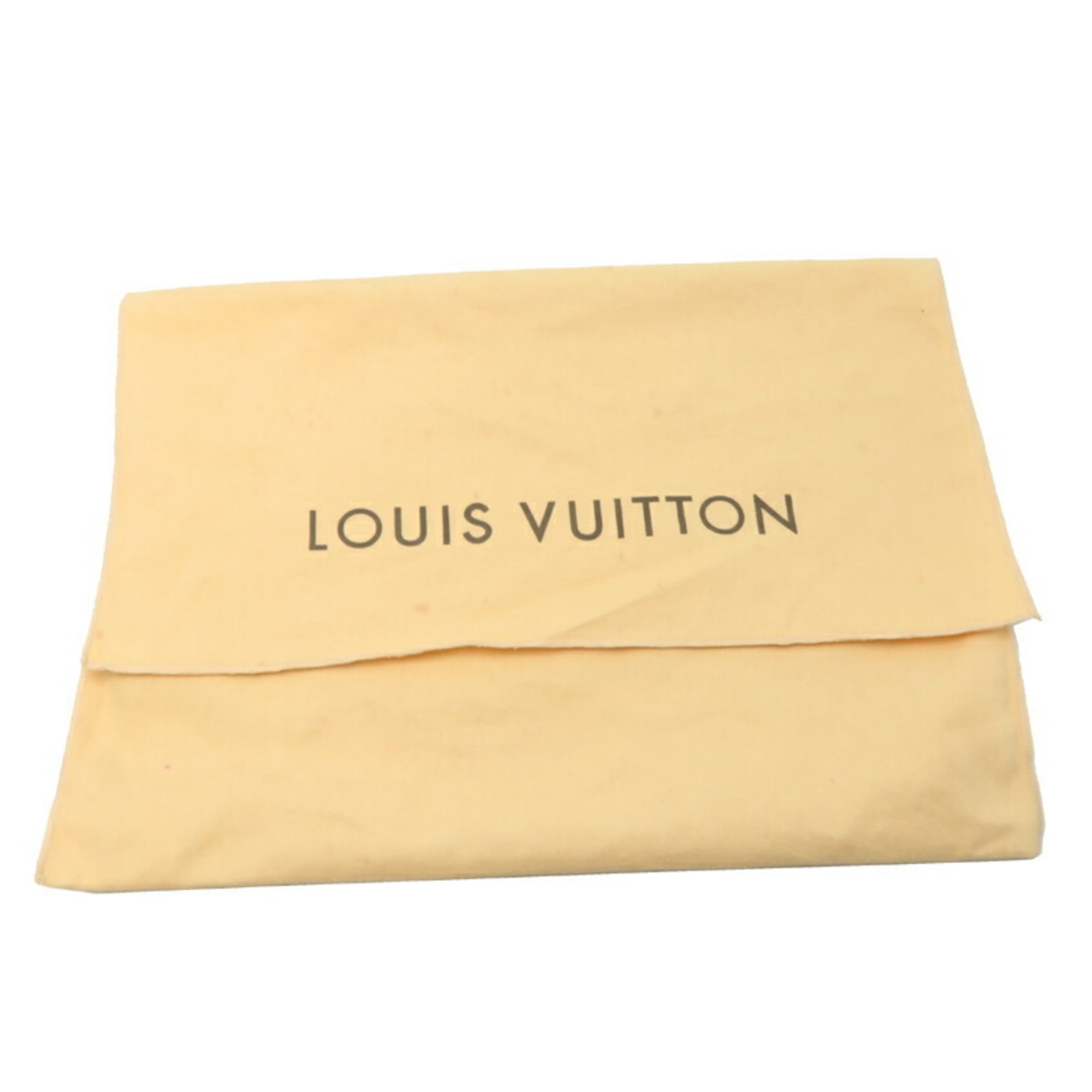 Louis Vuitton Damier Brown Damier Canvas Galle Leather Sling Bag (Pre-Owned)