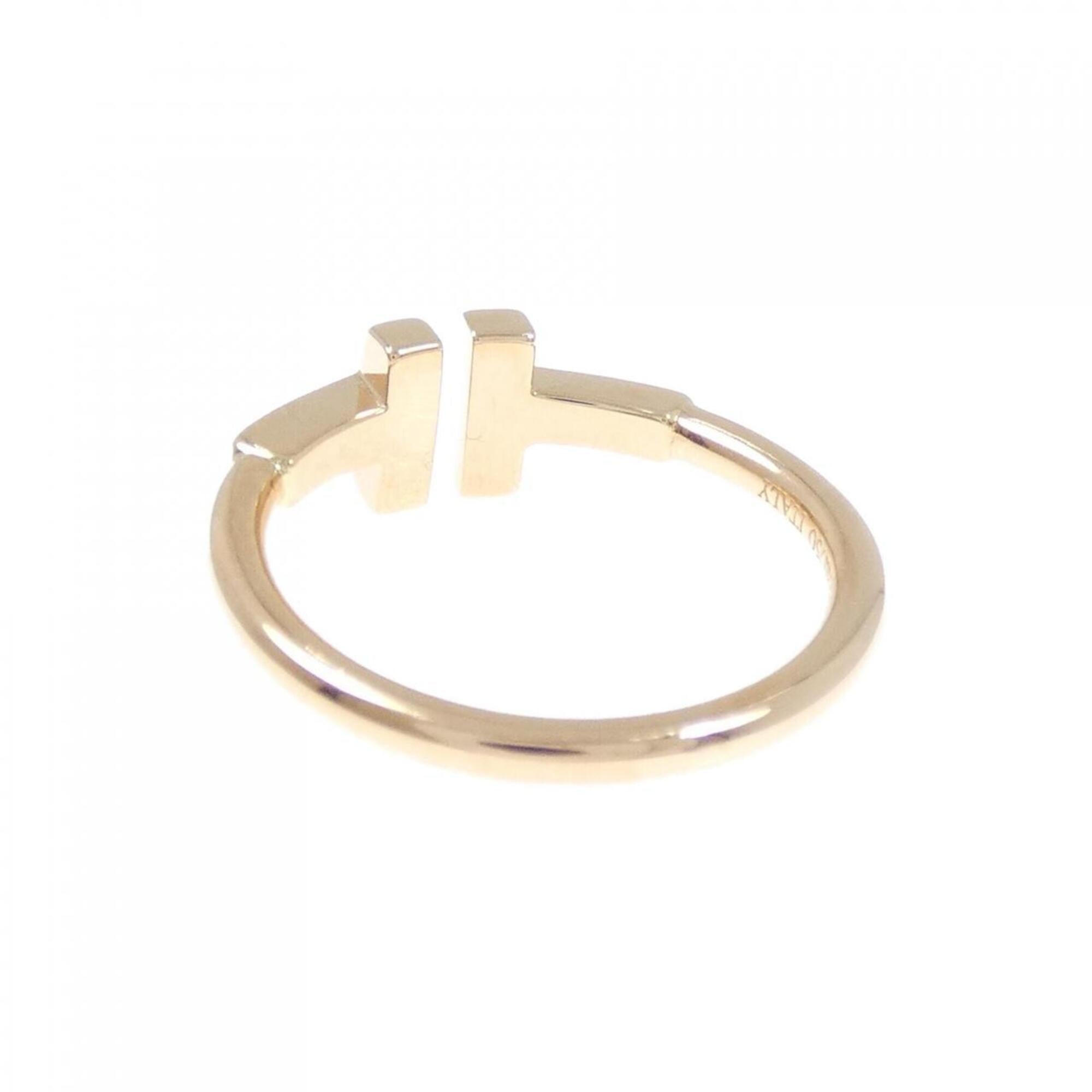 Tiffany Pink Gold (18K) Band Ring (Pre-Owned)