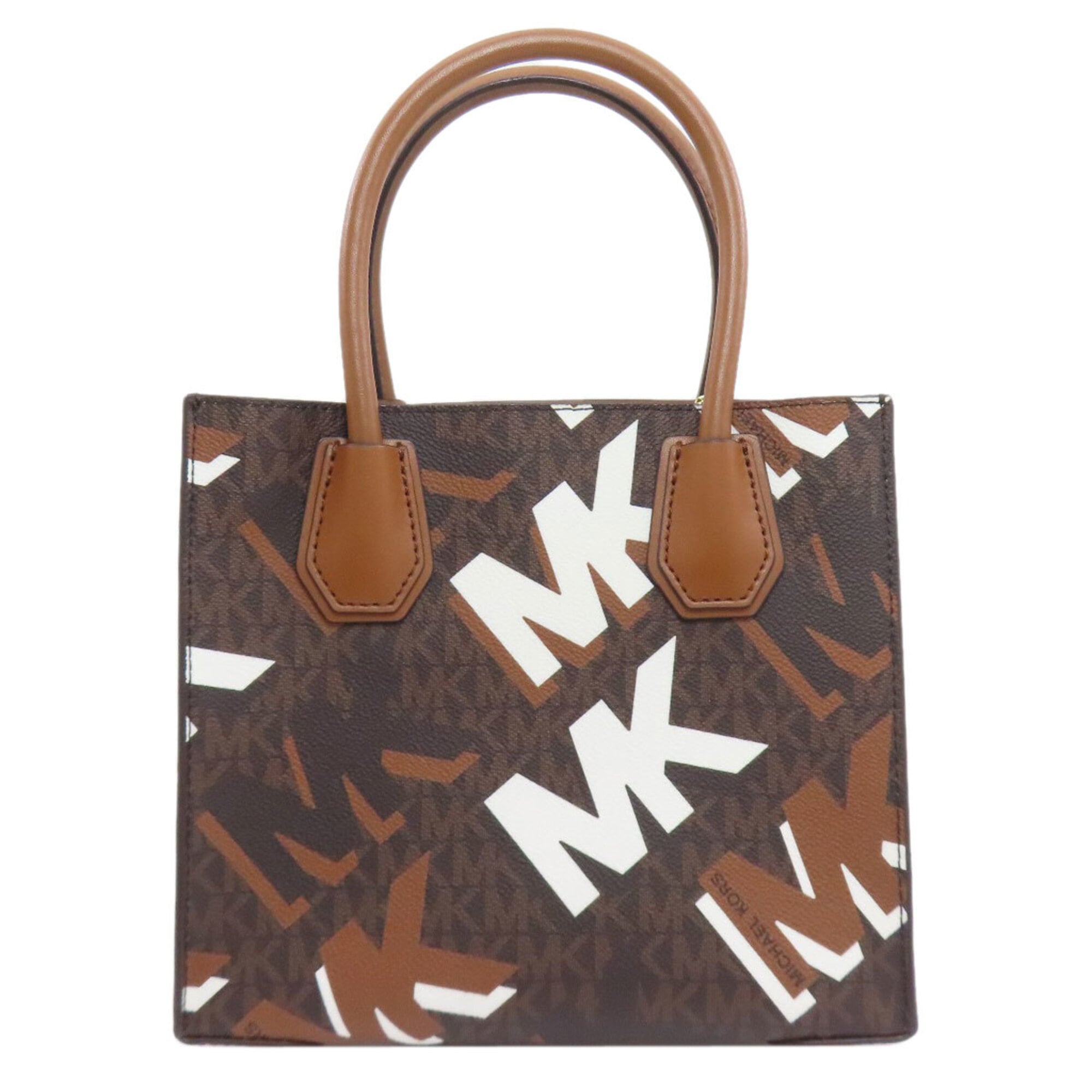 Michael Kors Brown Pvc Handbag (Pre-Owned)