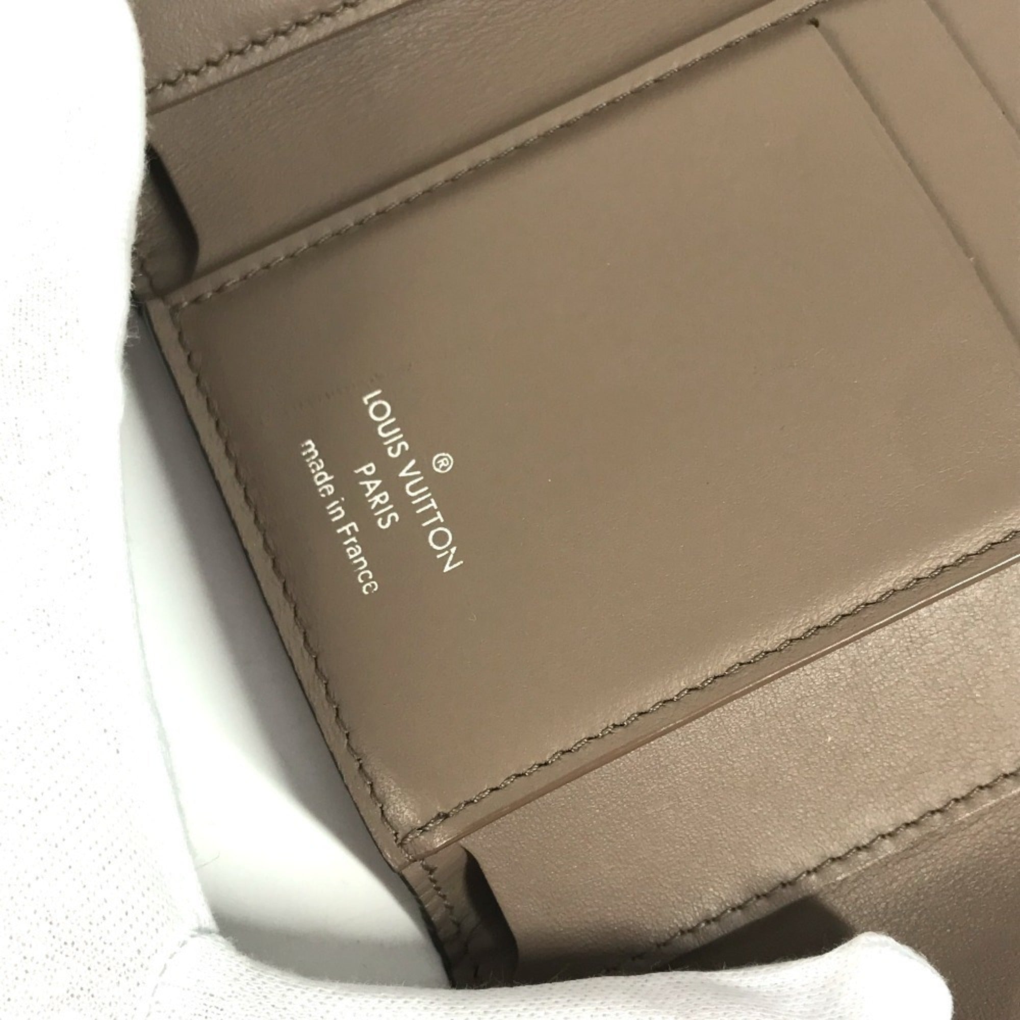 Louis Vuitton Taurillon Magnolia Pink Leather Wallet (Tri-Fold) (Pre-Owned)