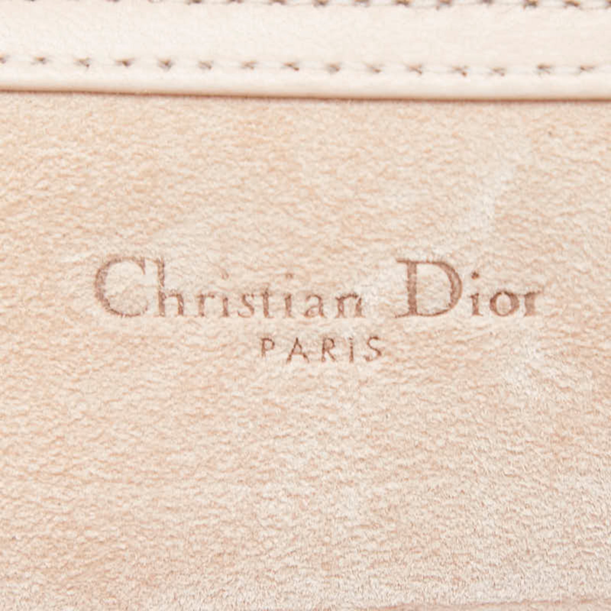 Christian Dior Pink Leather Shoulder Bag (Pre-Owned)