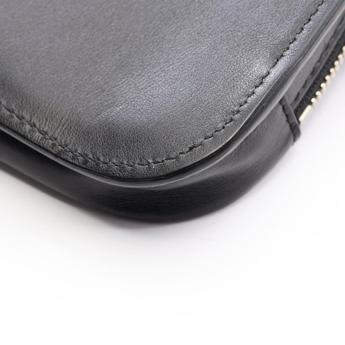 Balenciaga Black Leather Handbag Shoulder Bag (Pre-Owned)