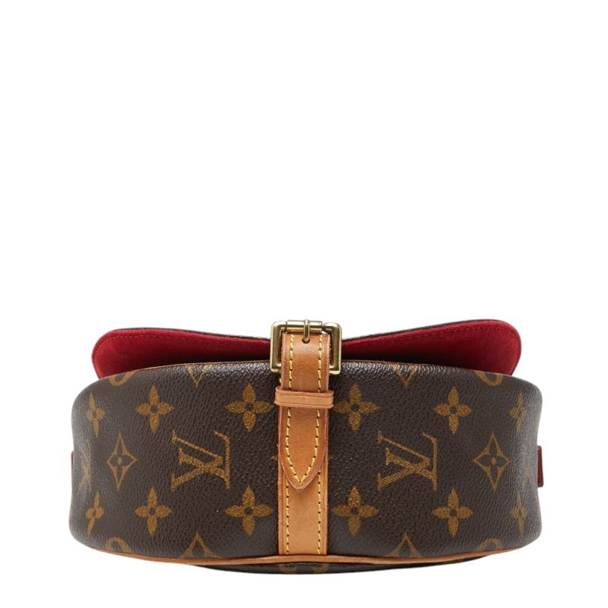 Louis Vuitton Brown Pvc Leather Shoulder Bag (Pre-Owned)