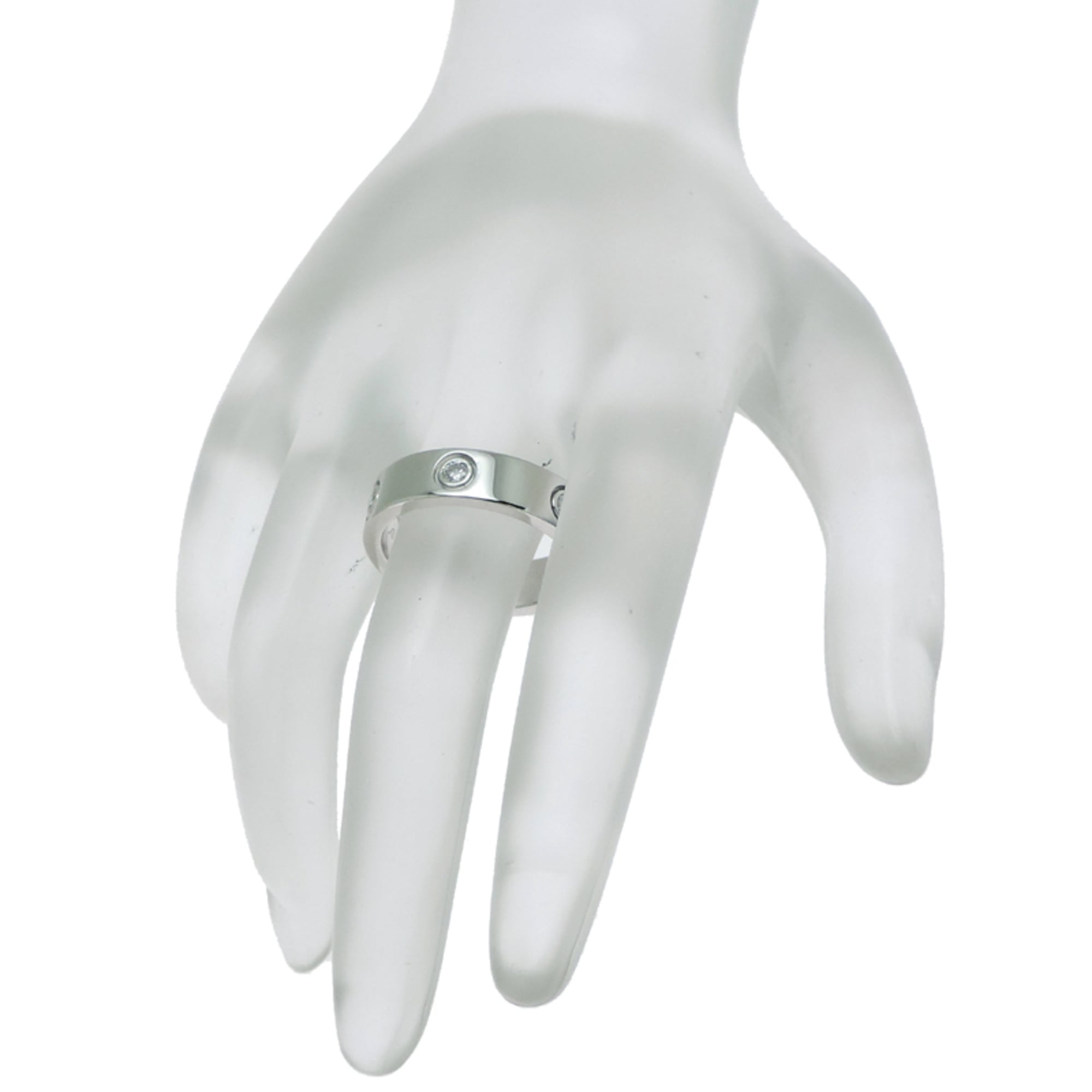 Cartier White Gold (18K) Band Ring (Pre-Owned)
