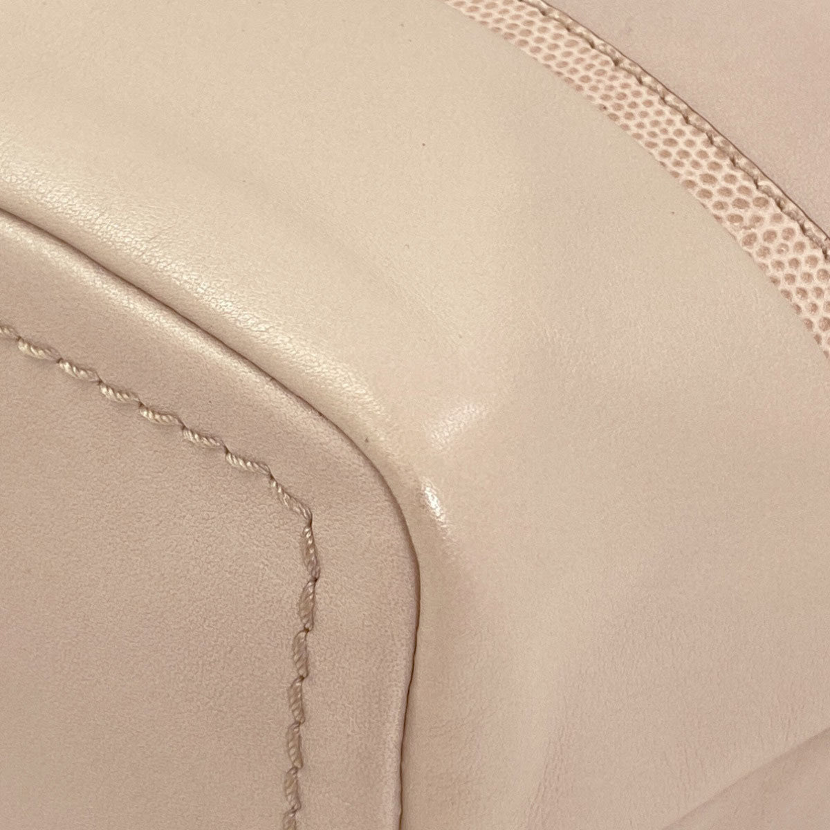 Bally Beige Leather Tote Bag (Pre-Owned)