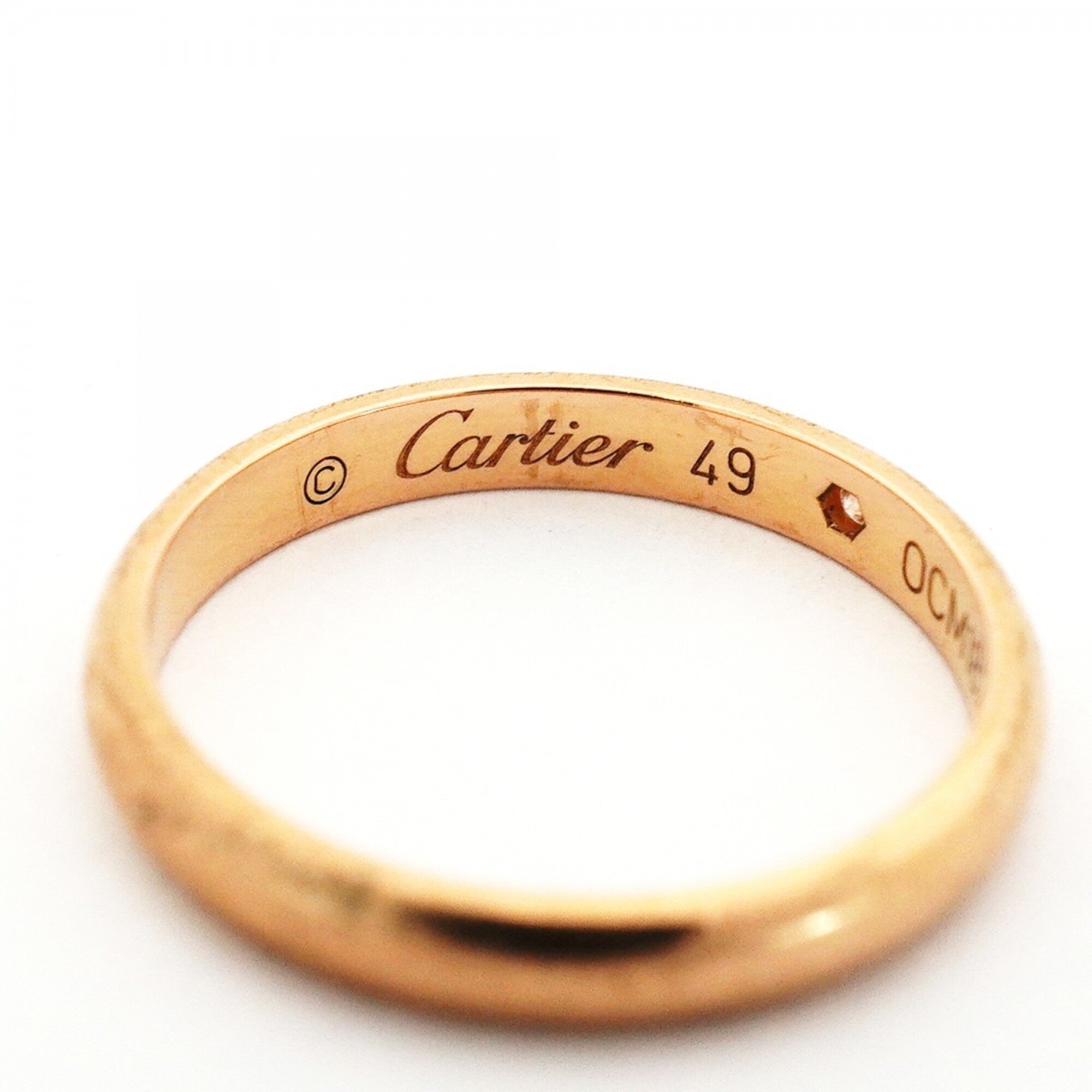 Cartier Pink Gold (18K) Band Ring (Pre-Owned)