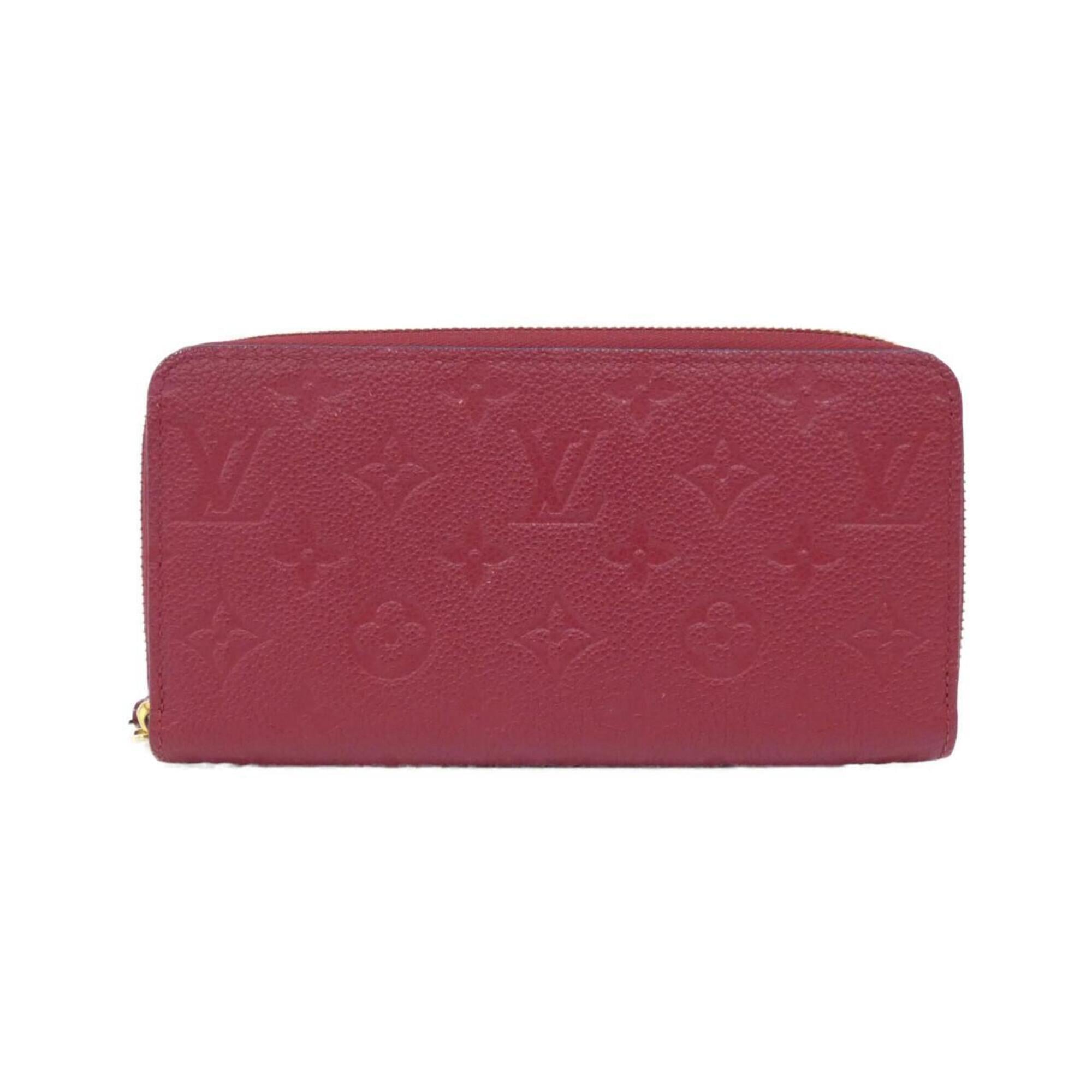 Louis Vuitton Gold Leather Long Wallet (Bi-Fold) (Pre-Owned)