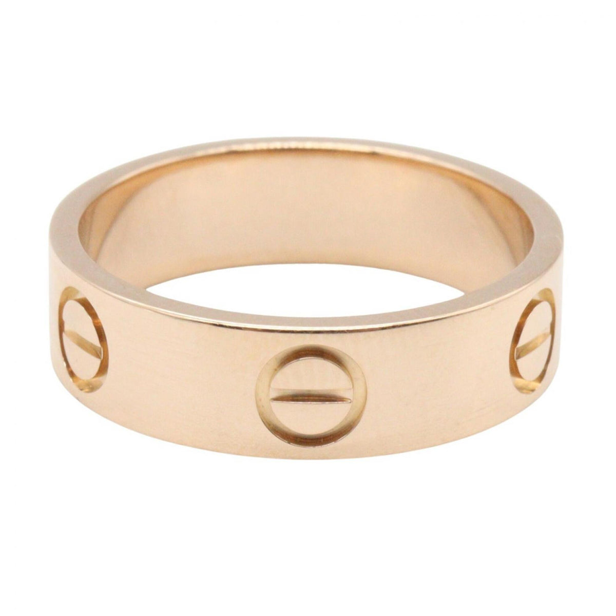 Cartier Gold Pink Gold (18K) Band Ring (Pre-Owned)