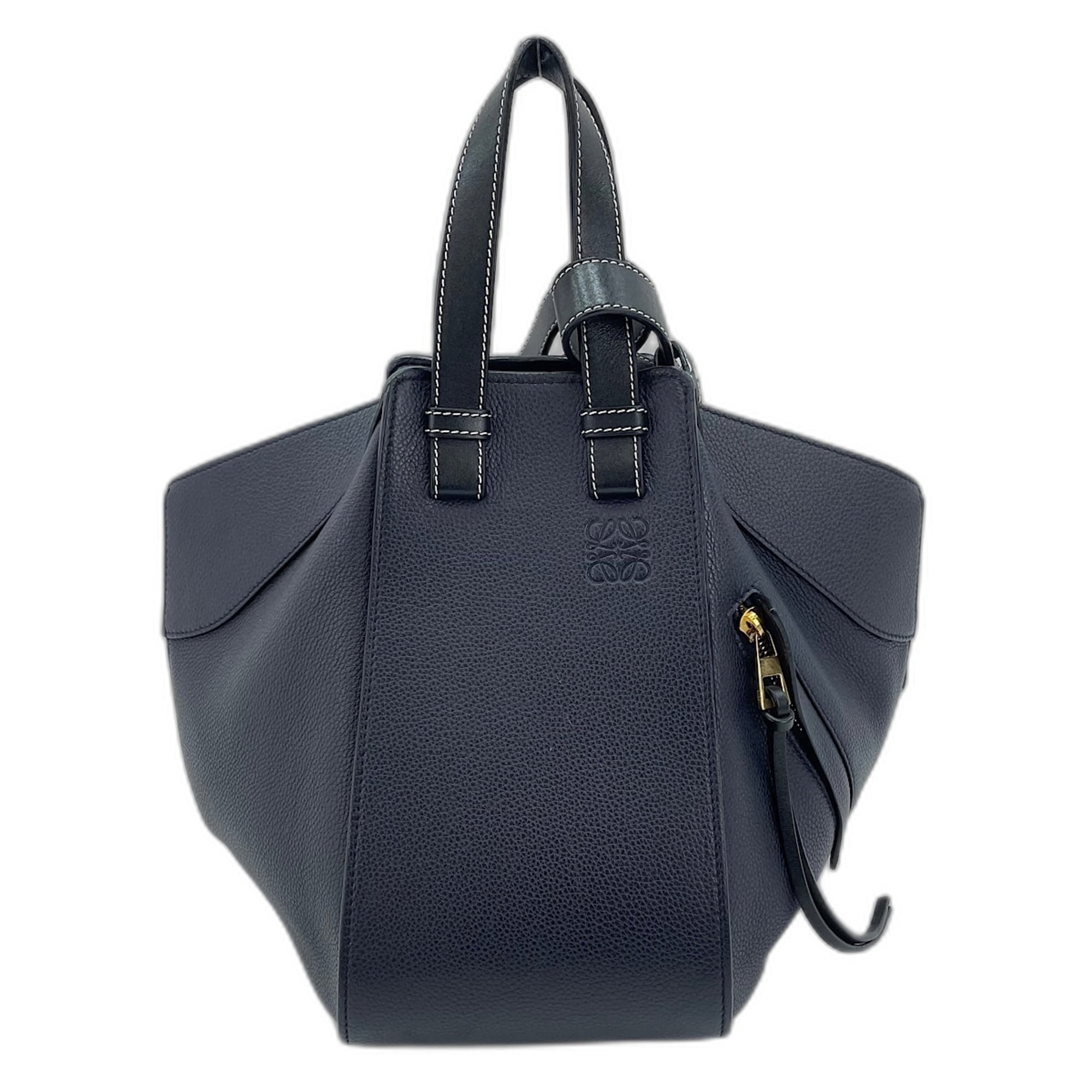 Loewe Navy Handbag Shoulder Bag (Pre-Owned)