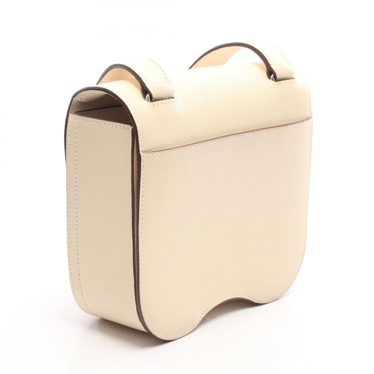 Hermes Ivory Epsom Leather Handbag Shoulder Bag (Pre-Owned)